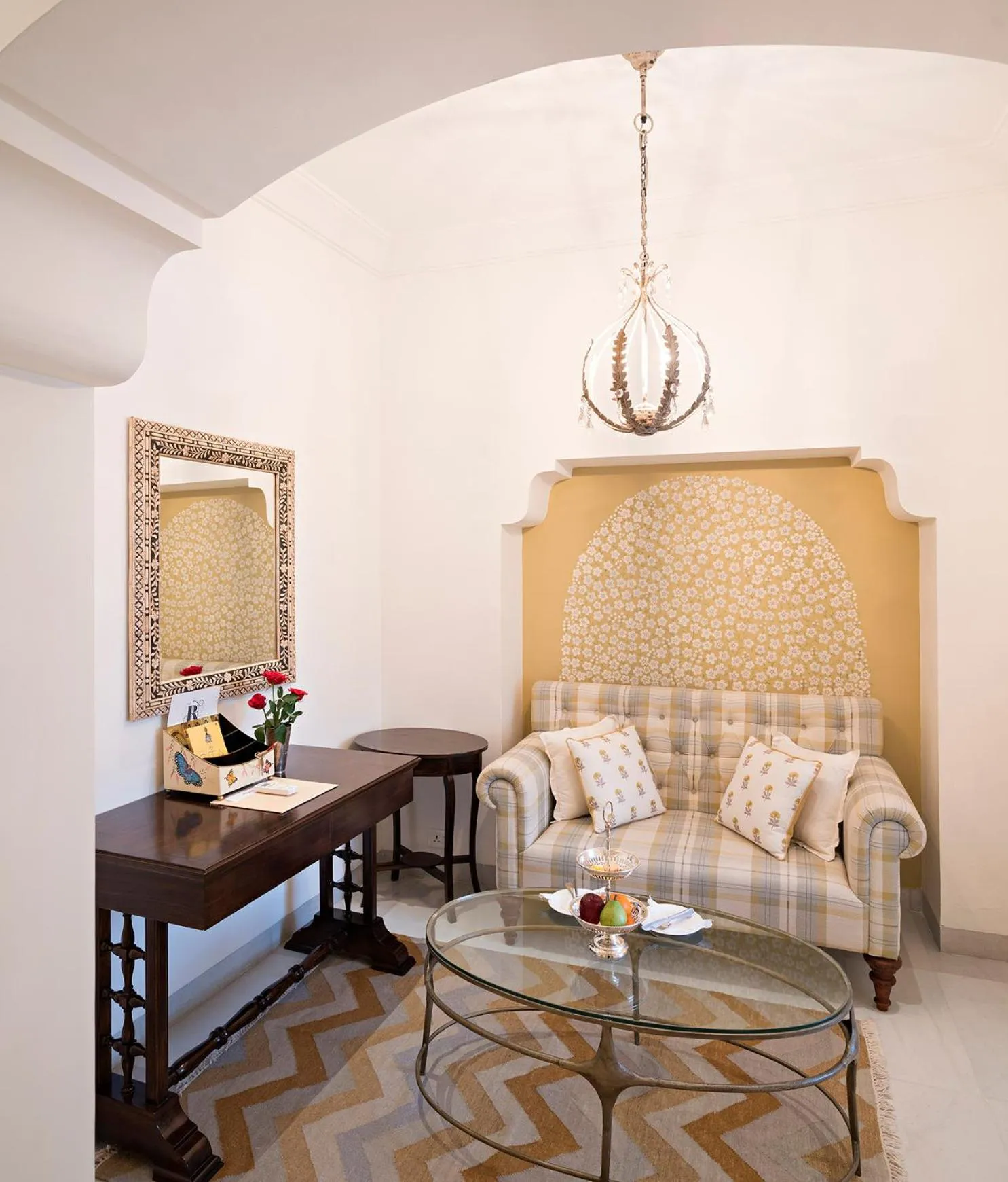 Seating area in The Rohet House