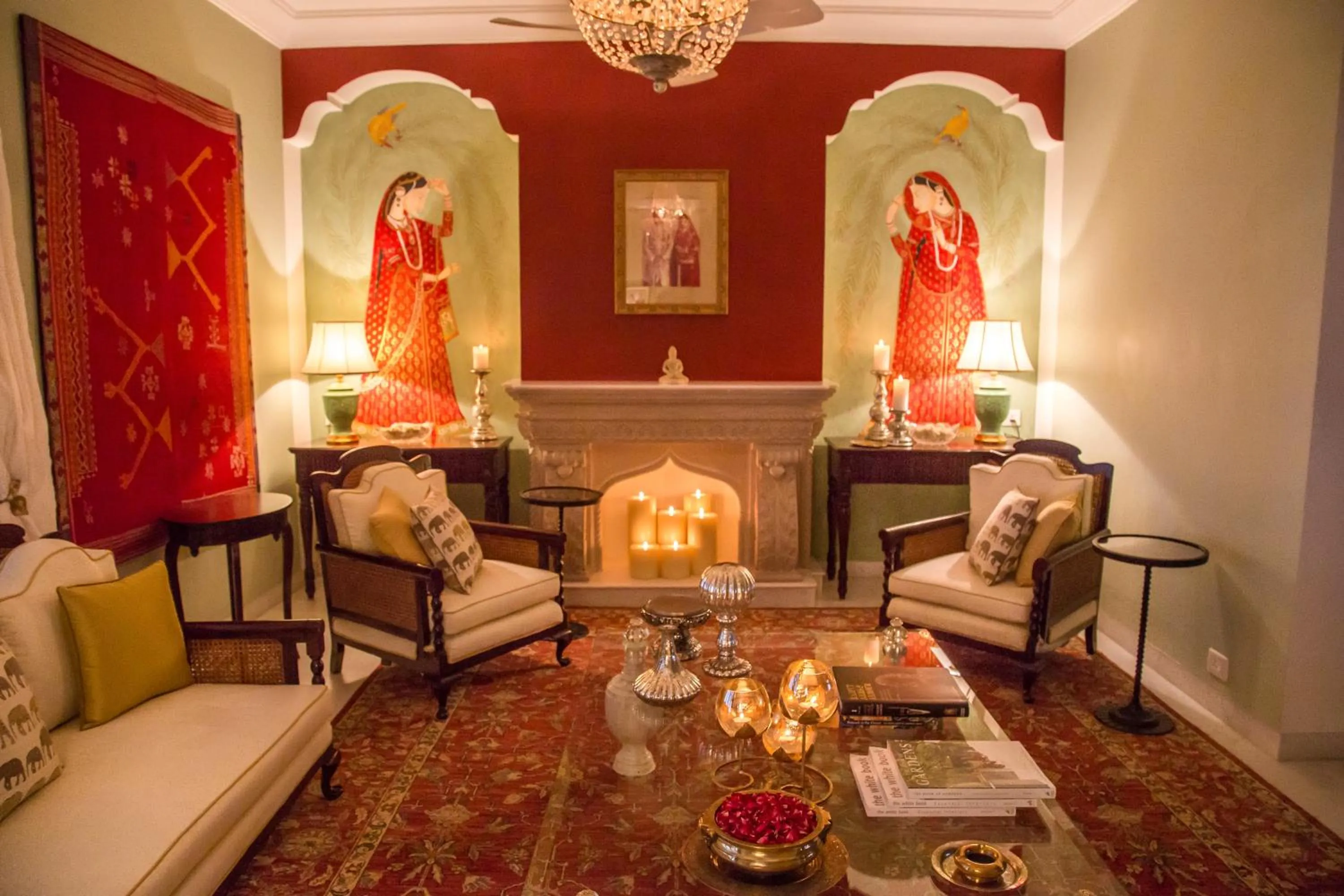 Living room in The Rohet House