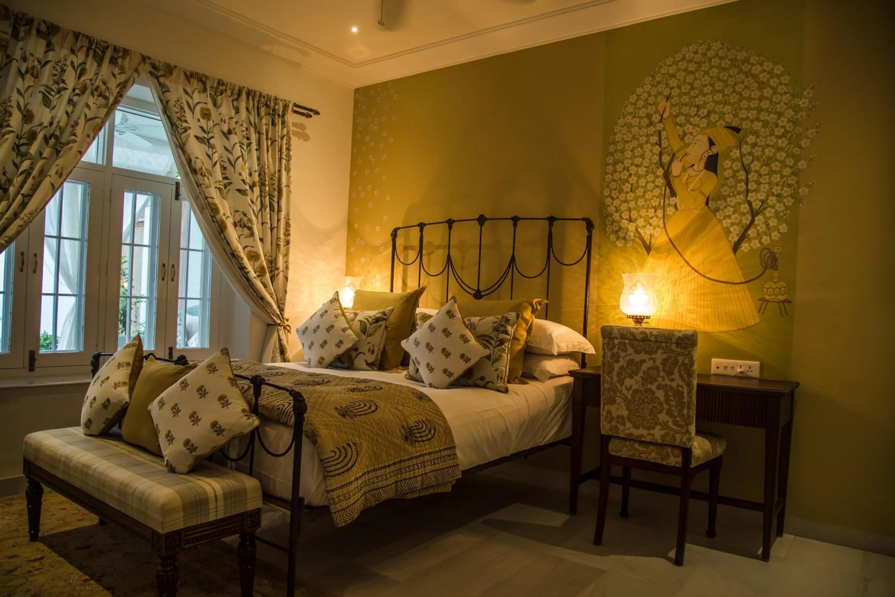 Bedroom, Bed in The Rohet House