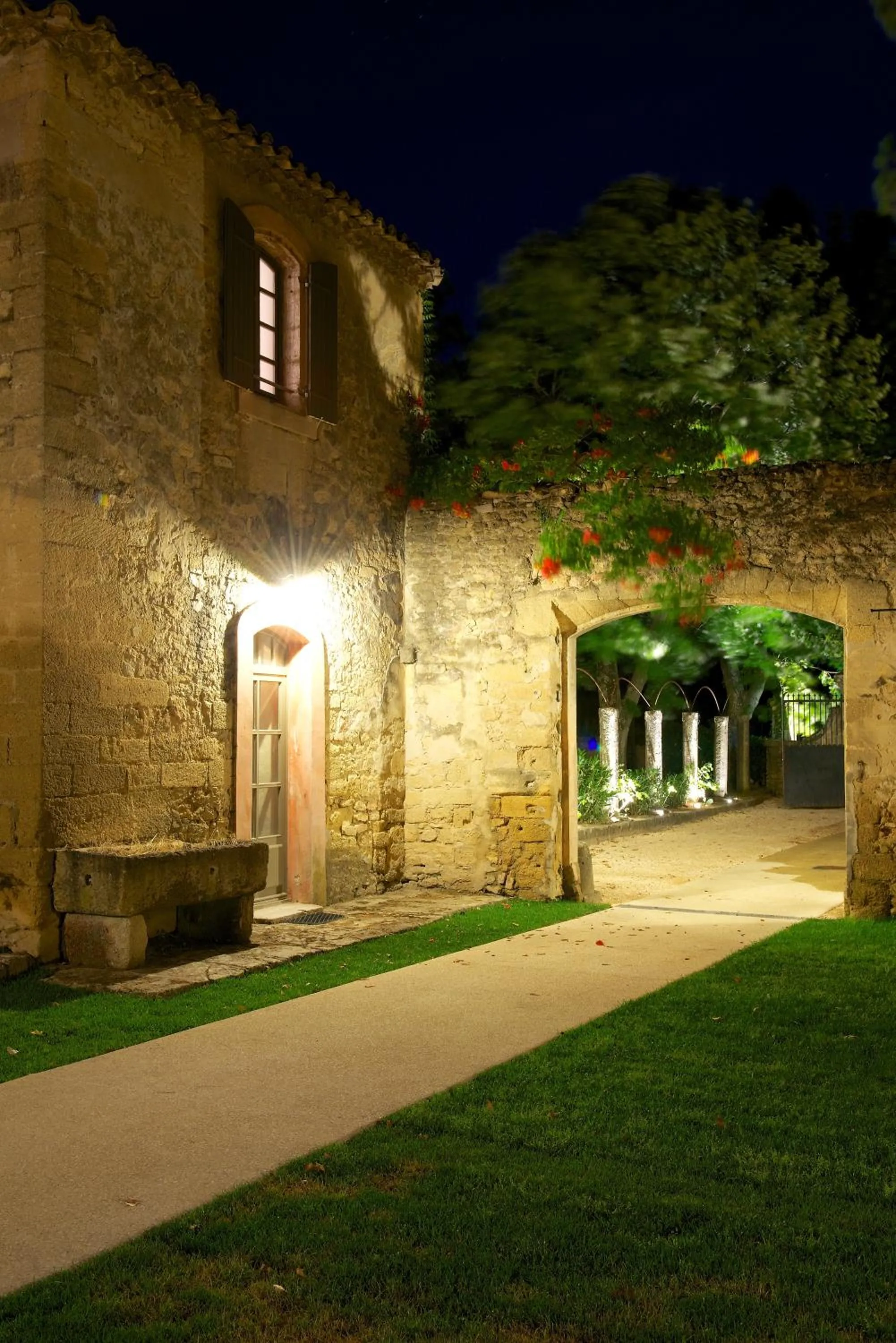 Garden in Hôtel & Restaurant de charme - La Bégude Saint-Pierre