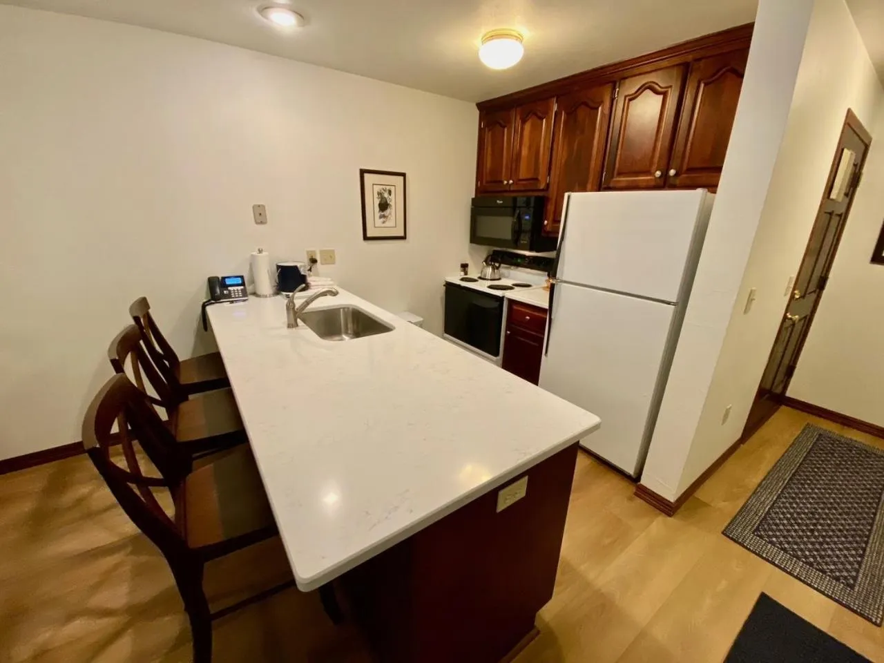kitchen in Baileys Harbor Yacht Club Resort