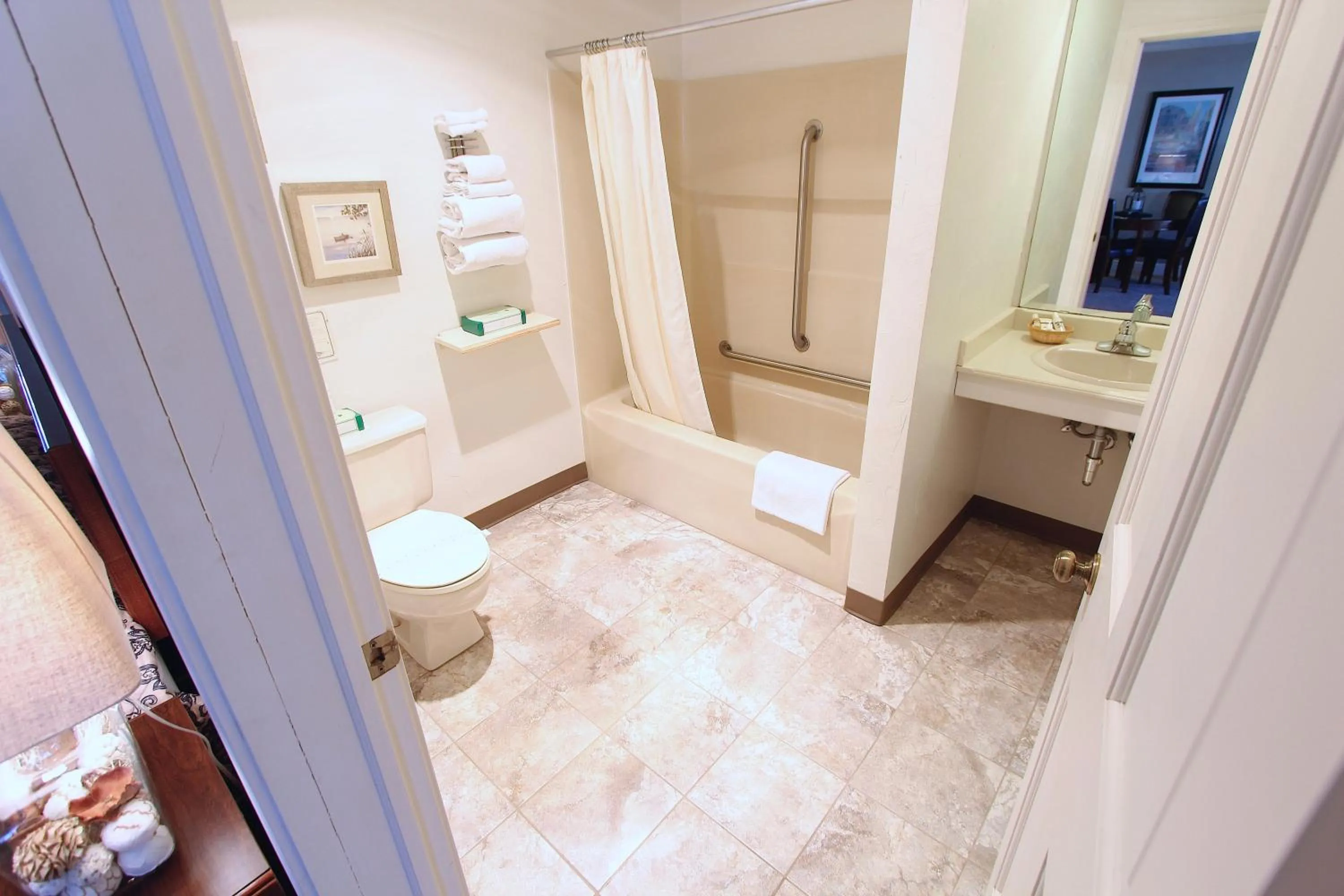 Bathroom in Baileys Harbor Yacht Club Resort