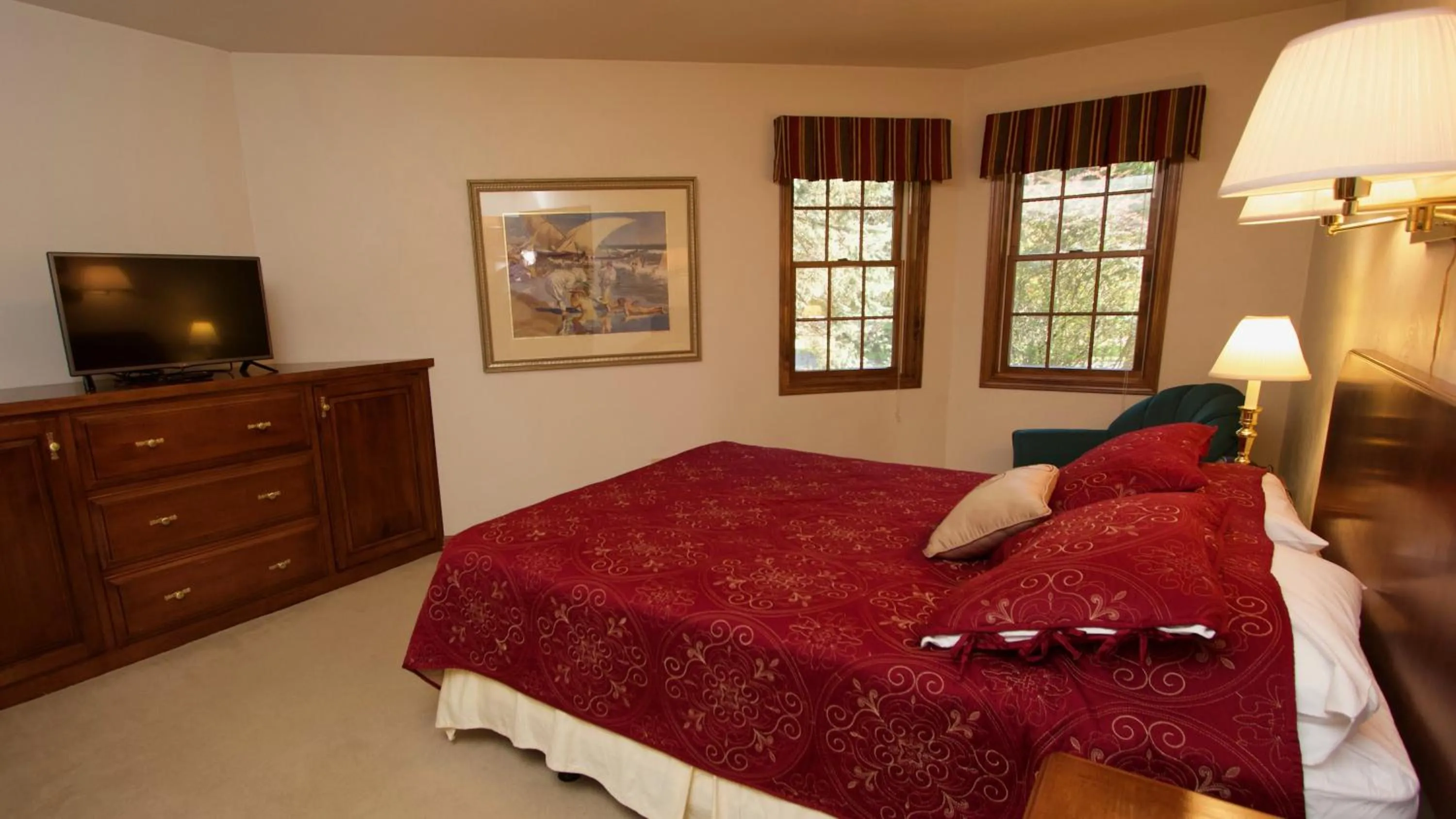 Bedroom, Bed in Baileys Harbor Yacht Club Resort