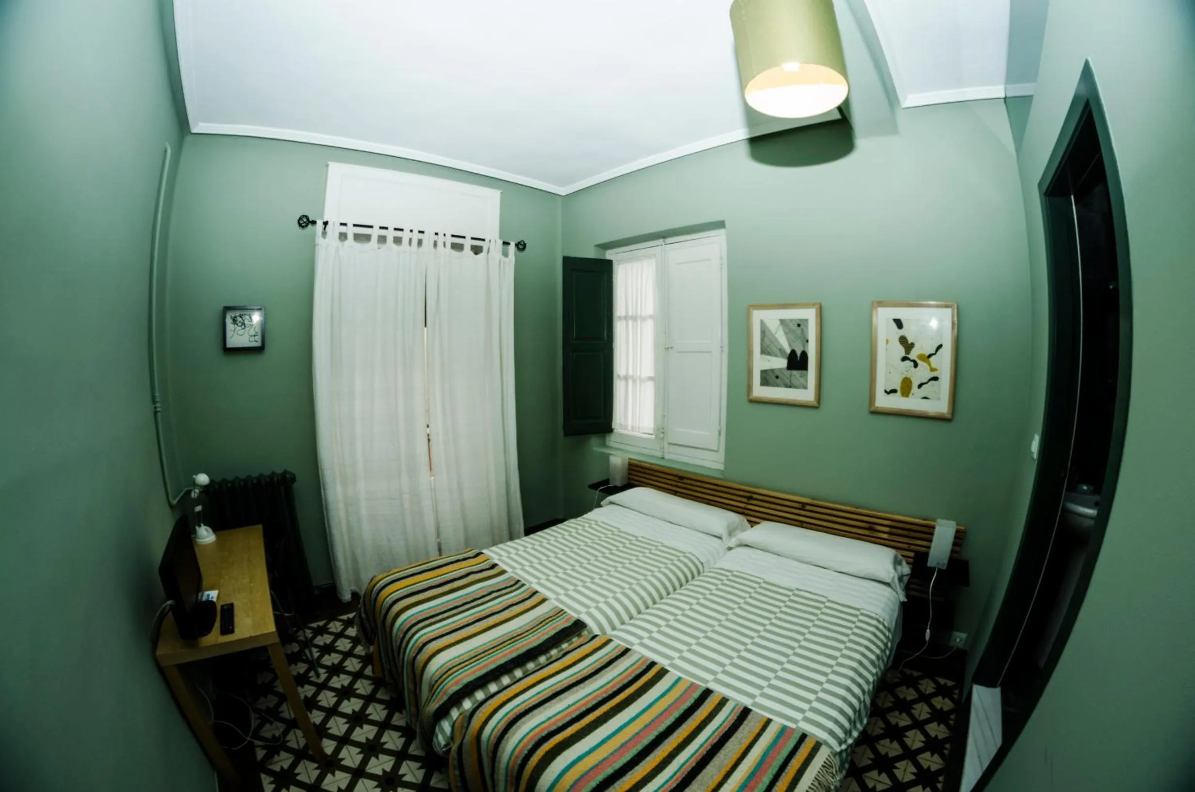 Bed in Pensión Blanca B&B