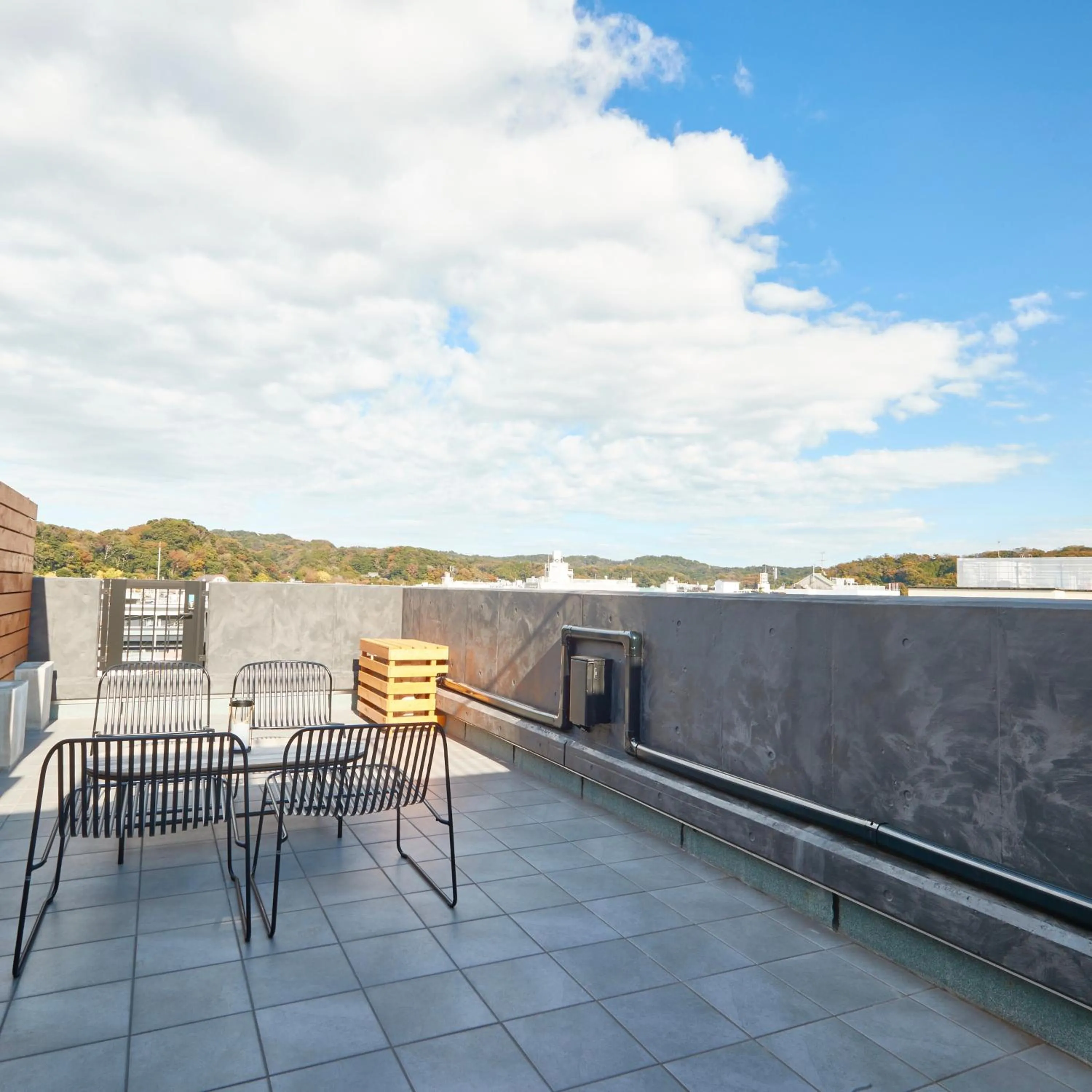 Balcony/Terrace in KAMAKURA Hotel