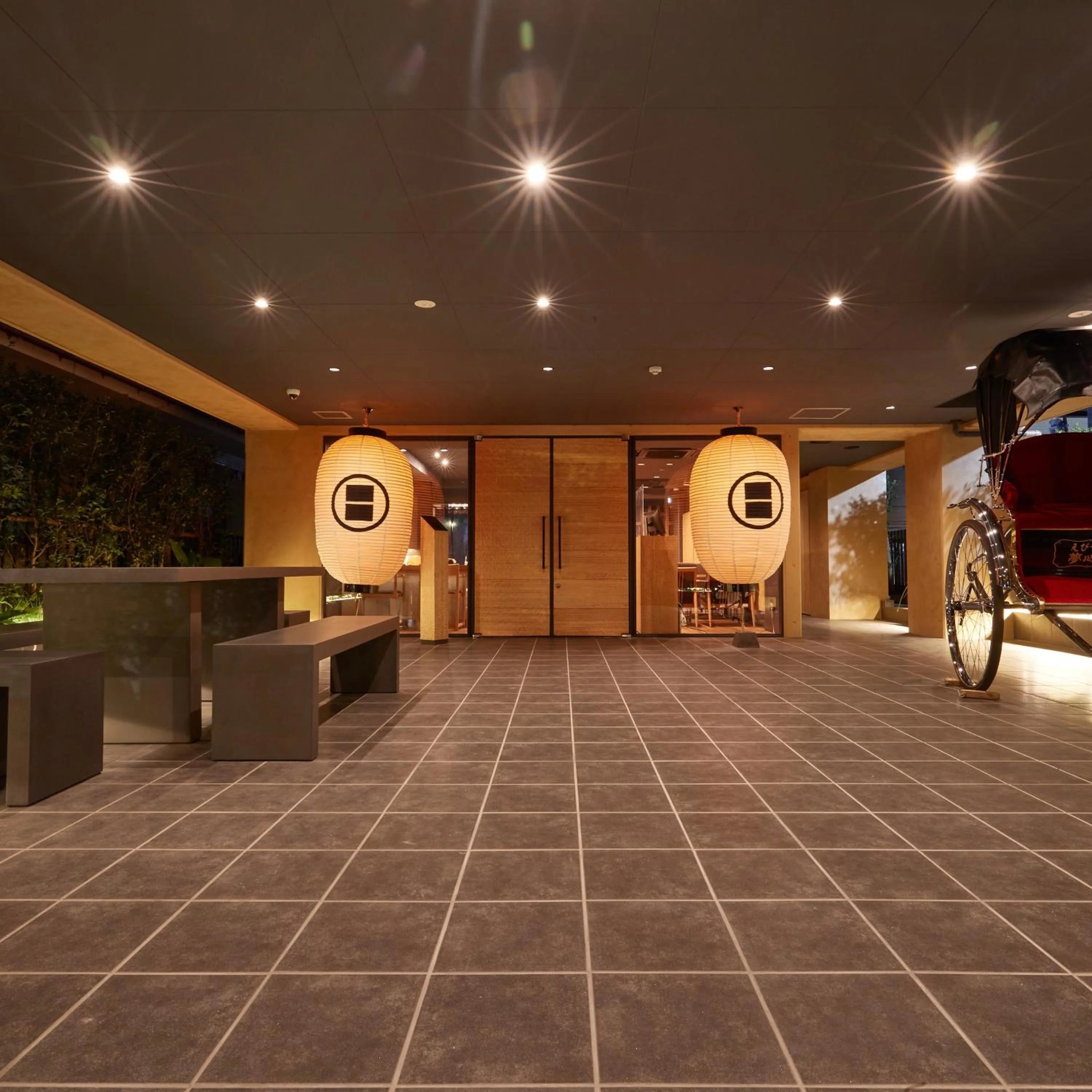 Facade/entrance in KAMAKURA Hotel