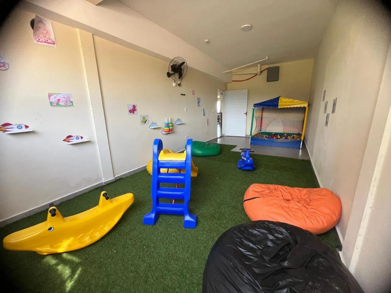 Children play ground in Leviv Praia Hotel