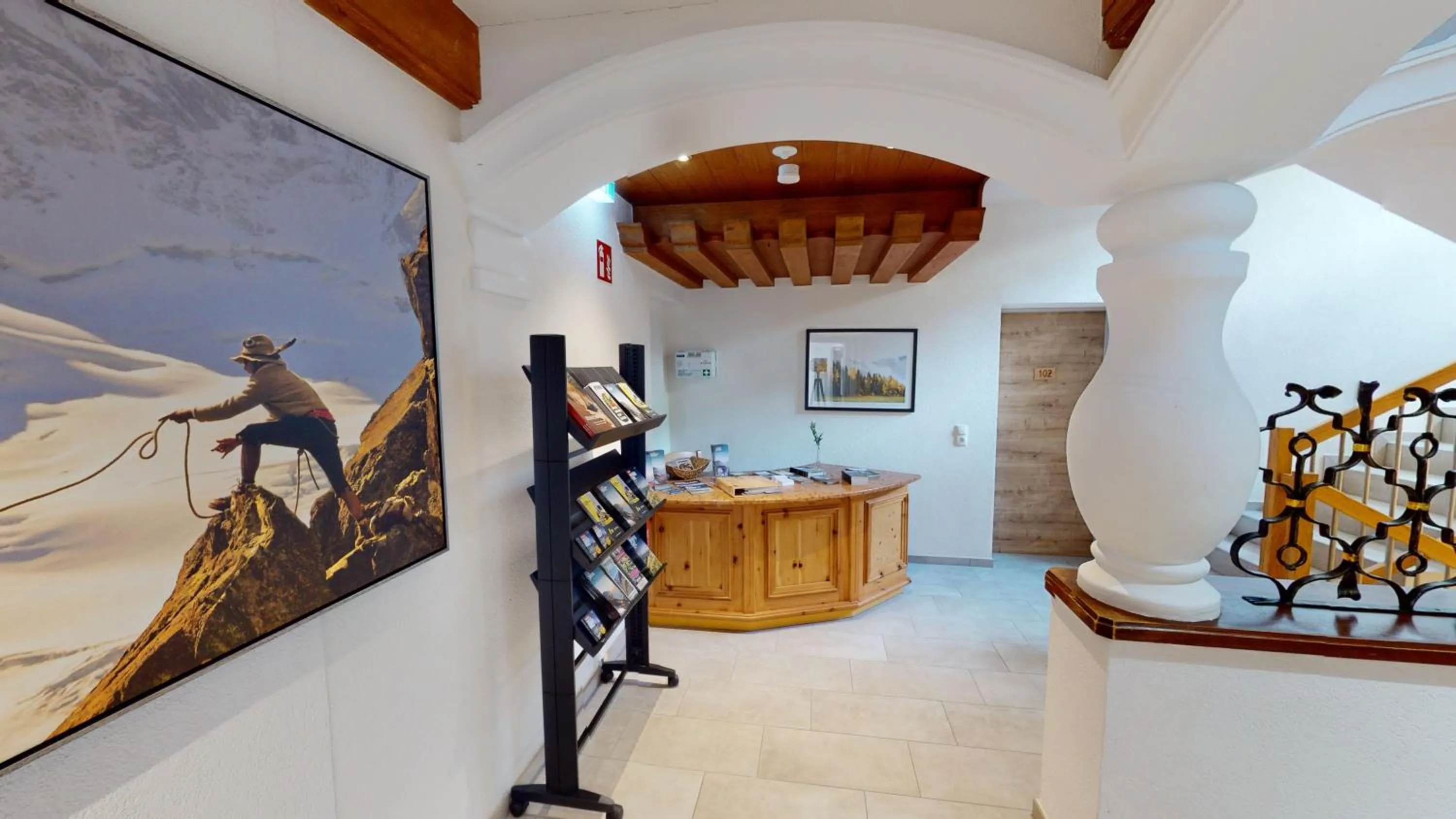 Communal lounge/ TV room in Pitztal Living Apartments