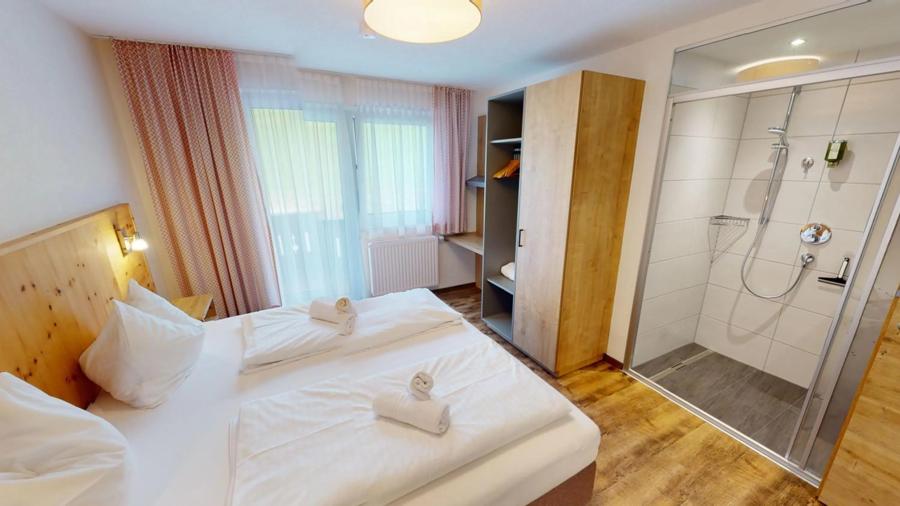 Bed in Pitztal Living Apartments