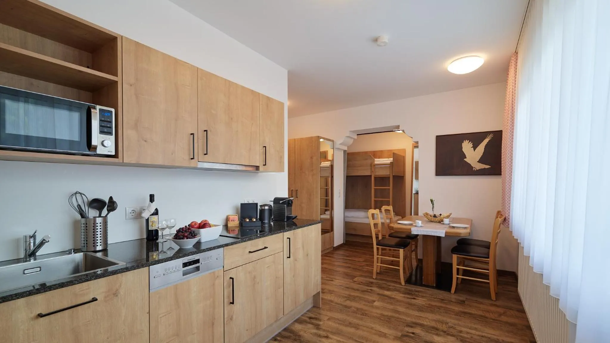 Kitchen or kitchenette in Pitztal Living Apartments