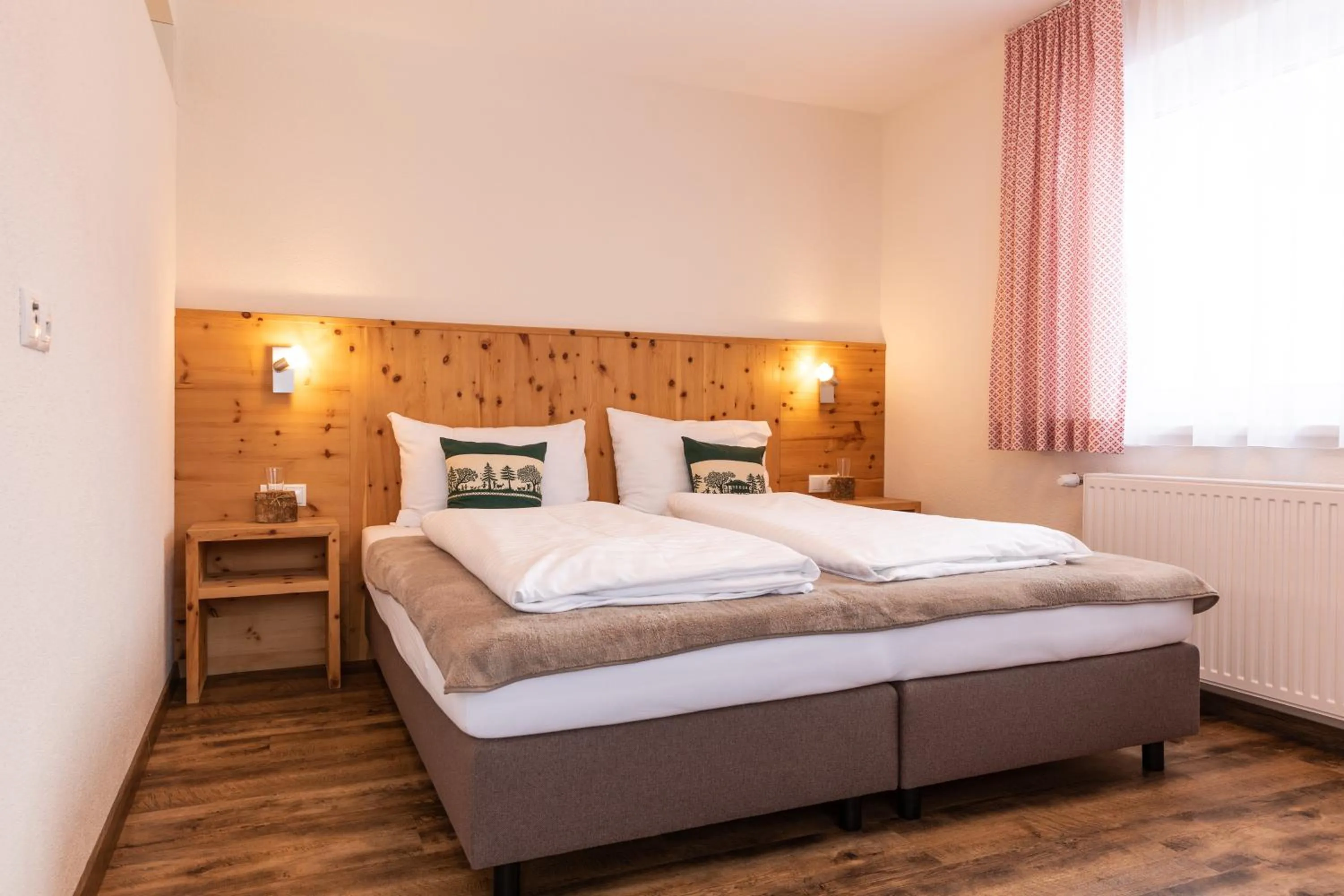 Bed in Pitztal Living Apartments