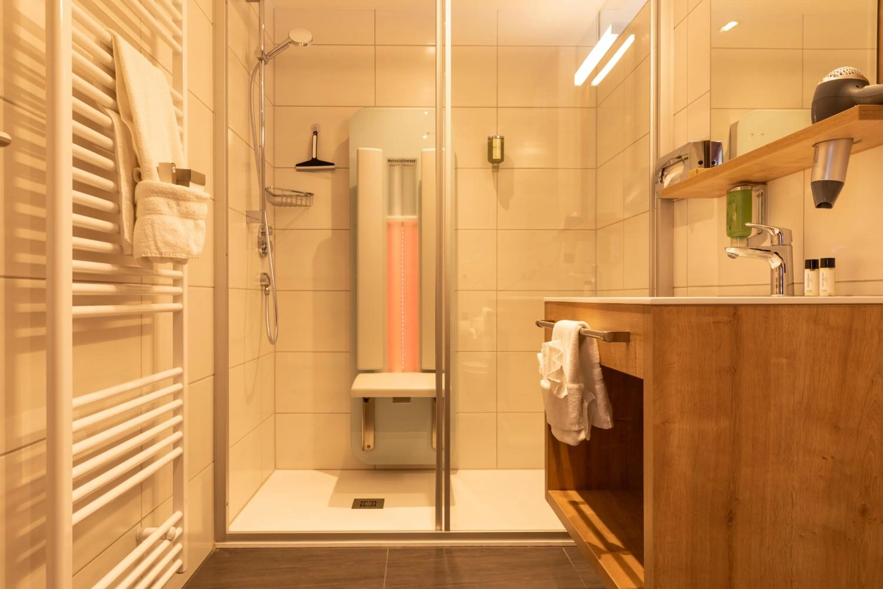 Shower in Pitztal Living Apartments