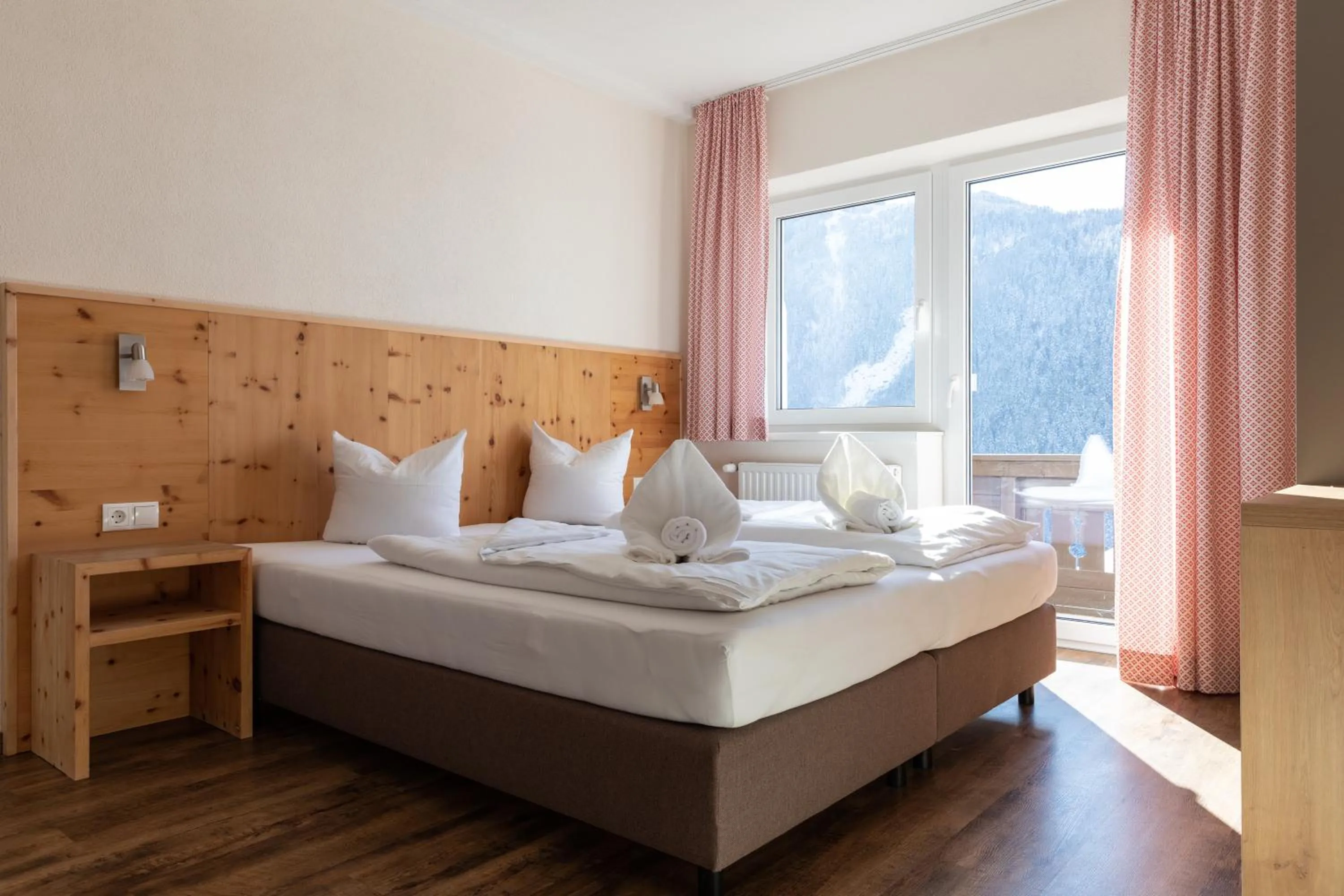 Bed in Pitztal Living Apartments
