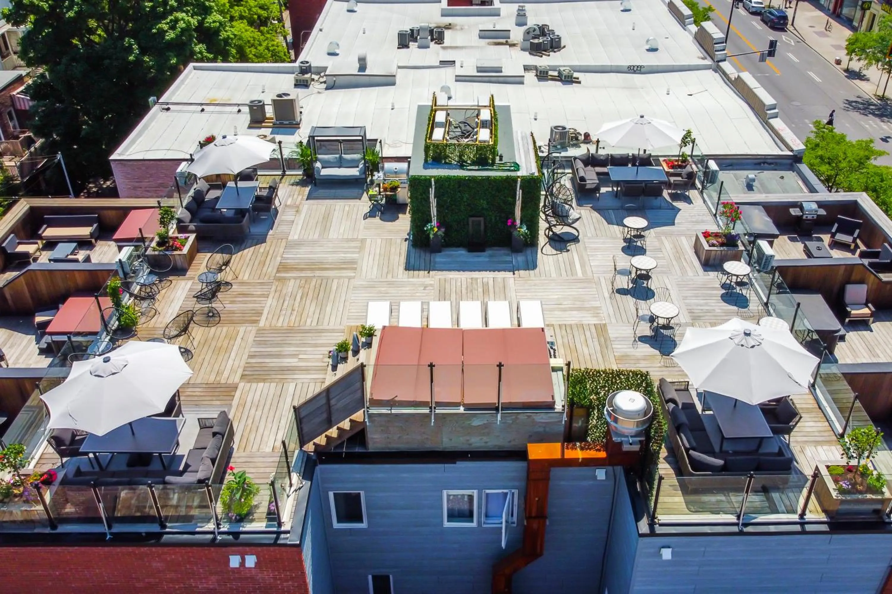 Balcony/Terrace in Parc Avenue Hostel