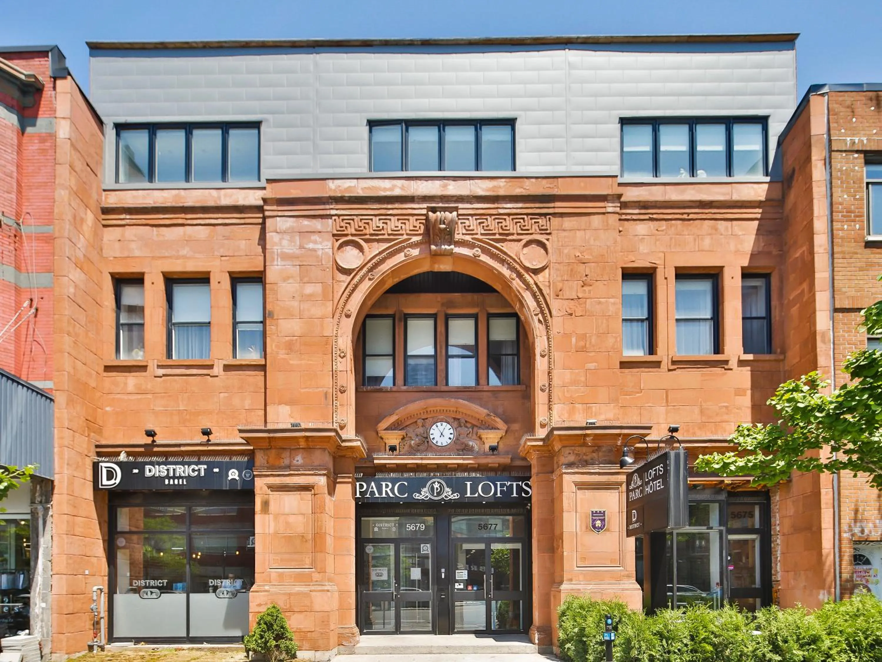 Property building in Parc Avenue Hostel