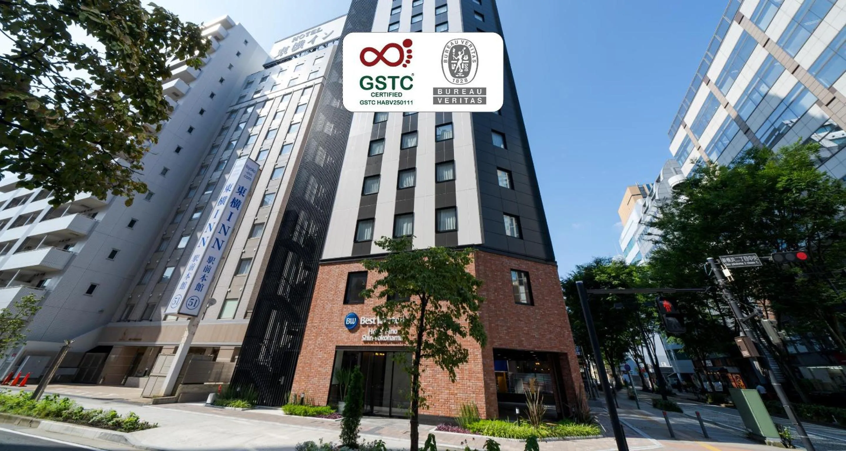 Property building in Best Western Hotel Fino Shin-Yokohama