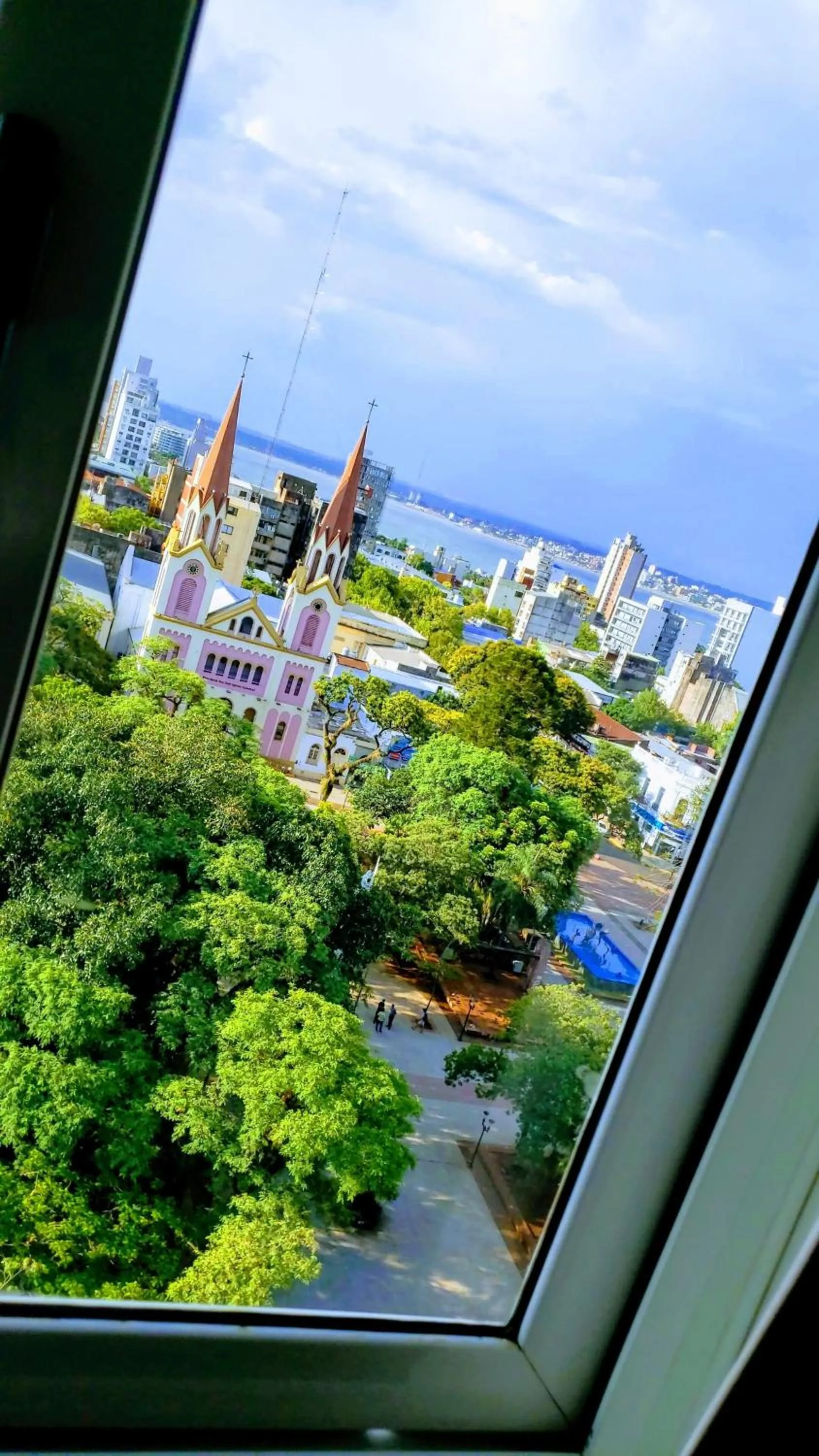 City view in Hotel Continental