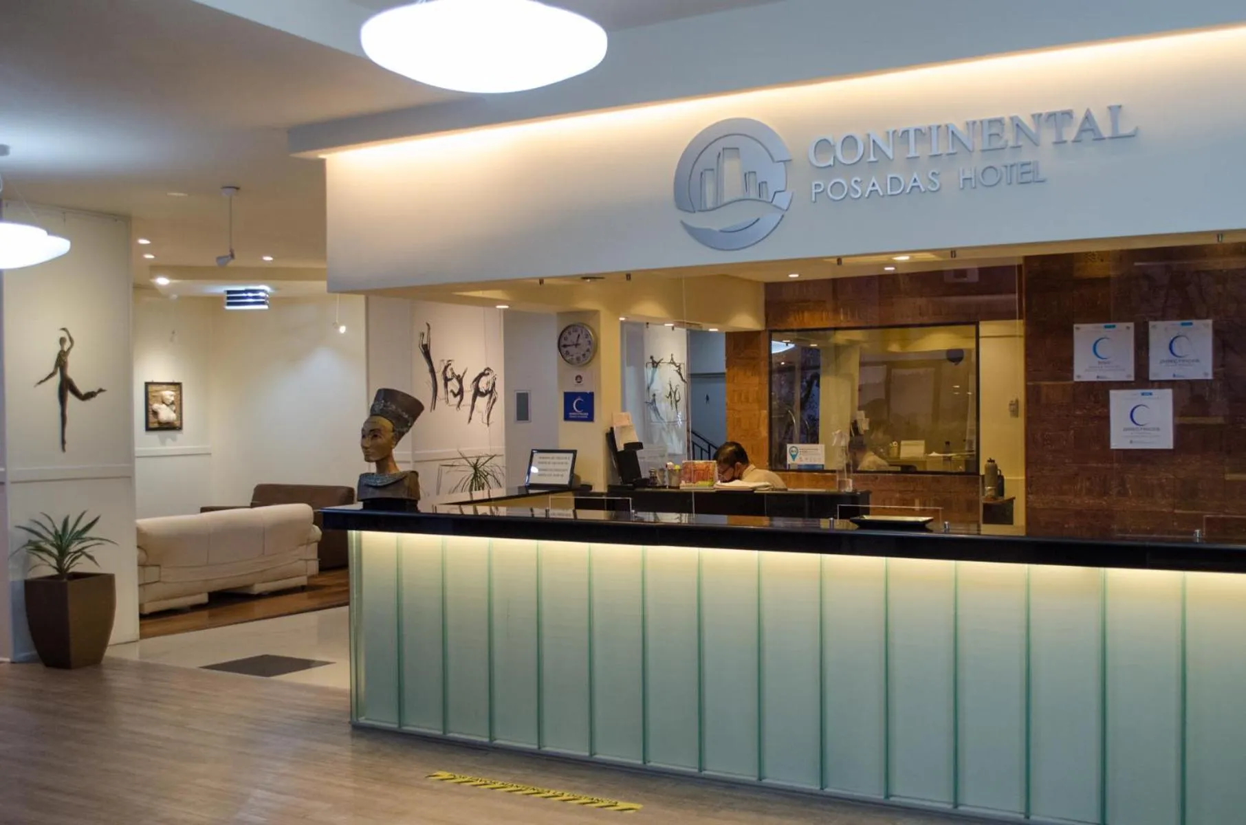 Lobby or reception in Hotel Continental