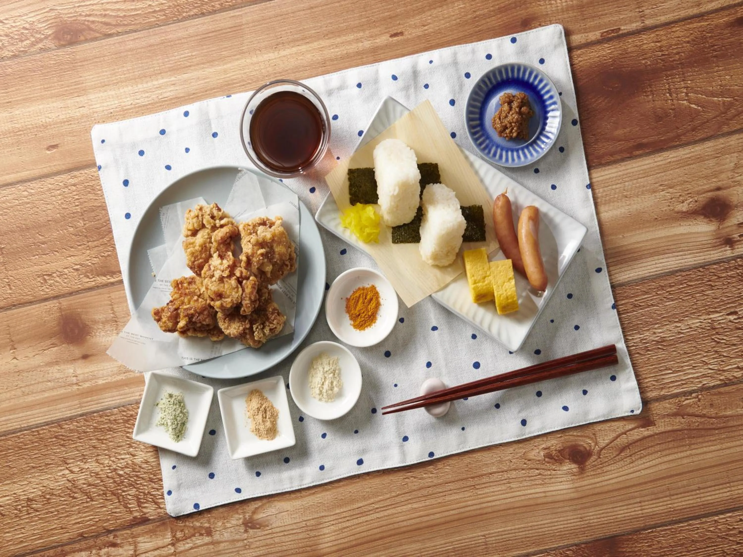 Buffet breakfast in Keio Presso Inn Kanda