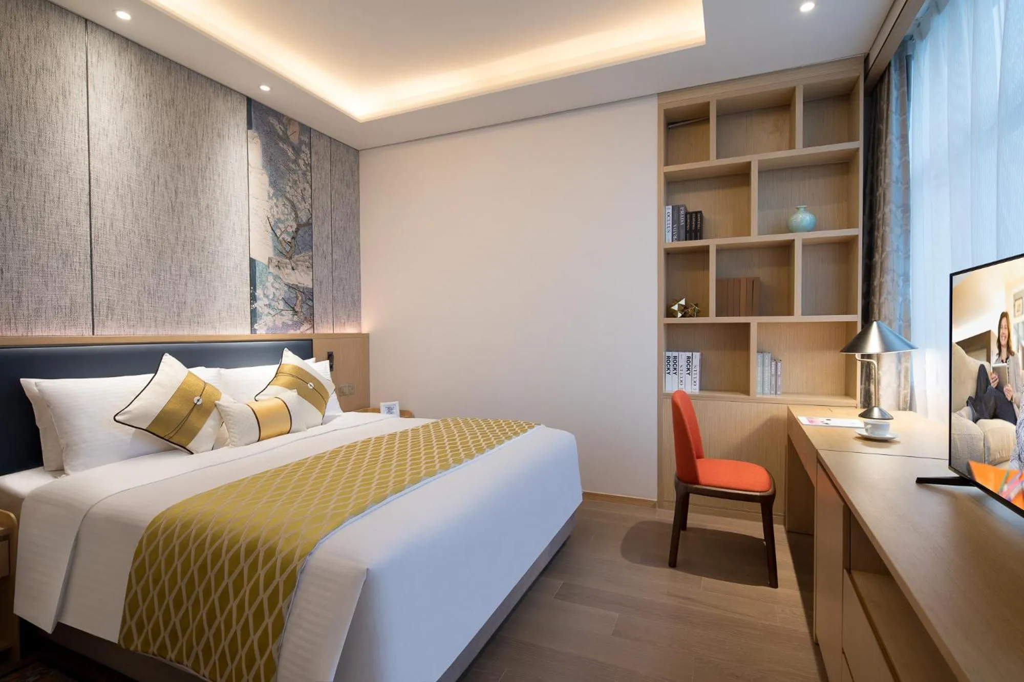 Bedroom in Somerset Zhuankou Wuhan