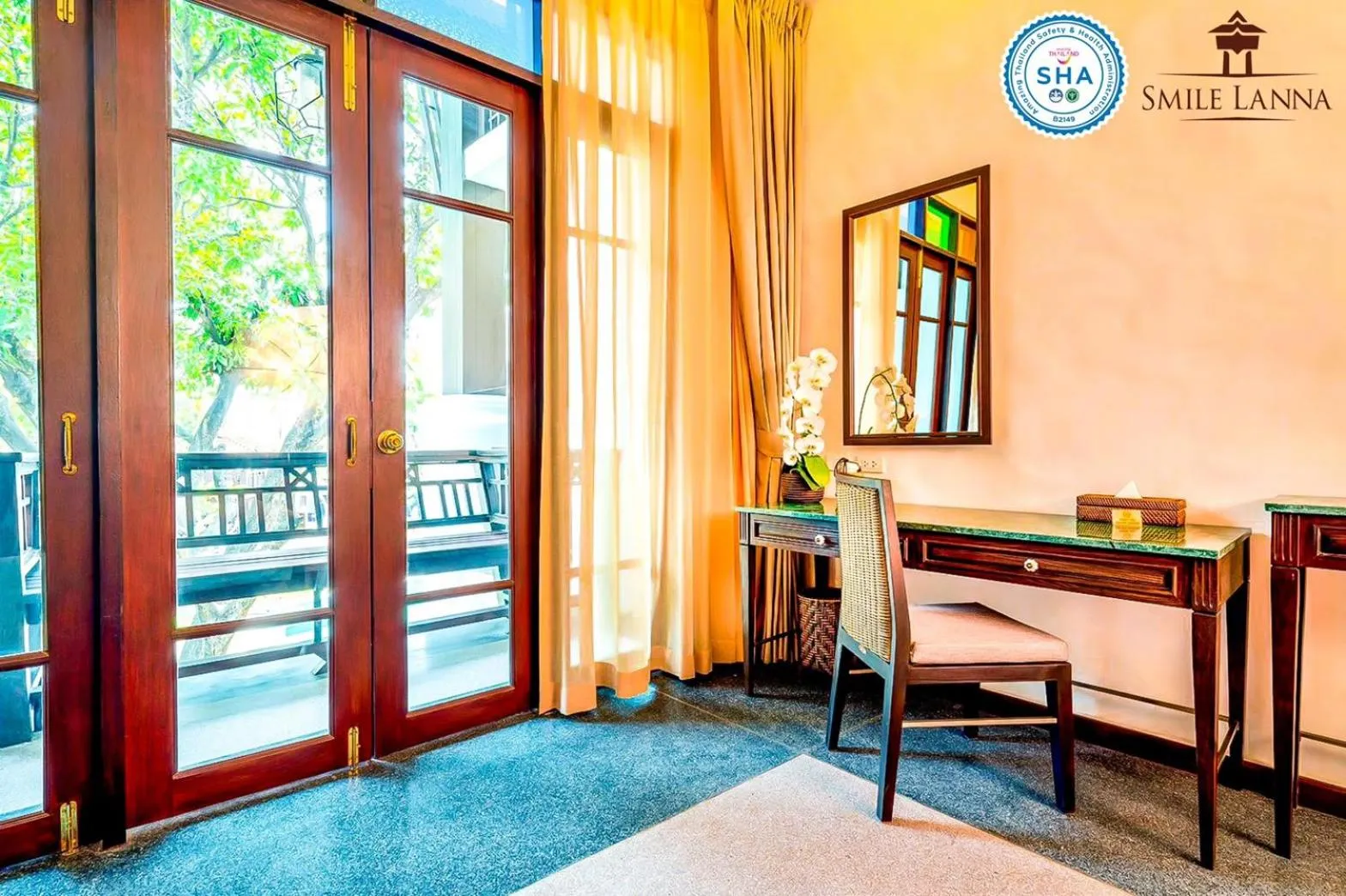 Area and facilities in Smile Lanna Hotel