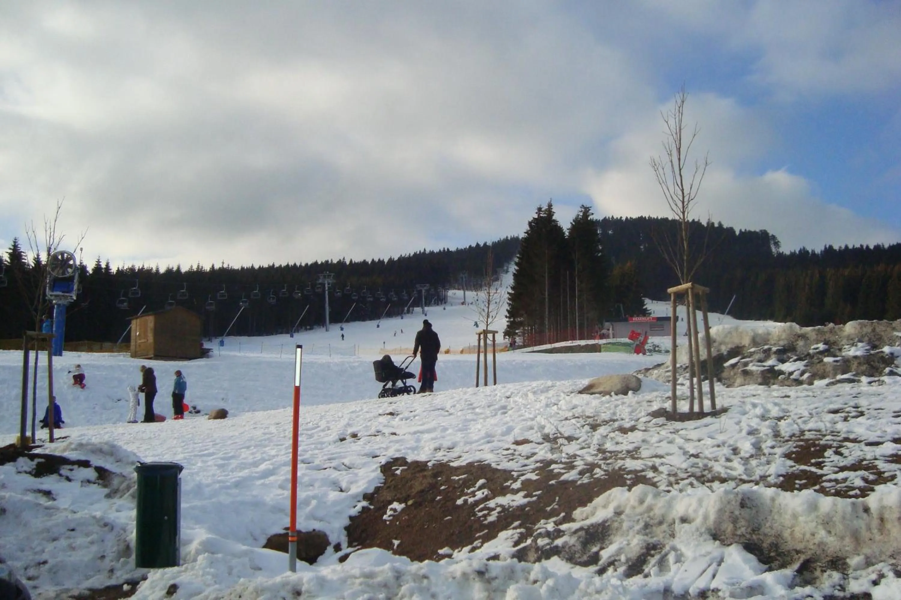 Skiing in Hotel zur Post