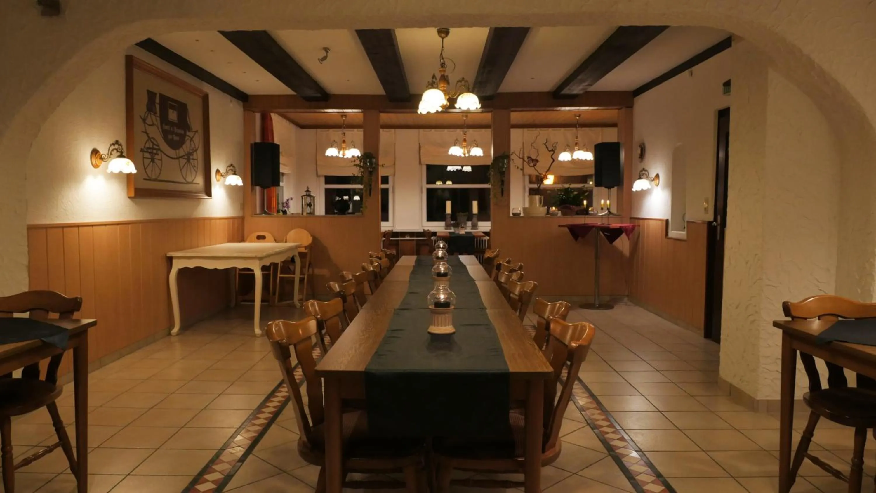 Decorative detail in Hotel zur Post