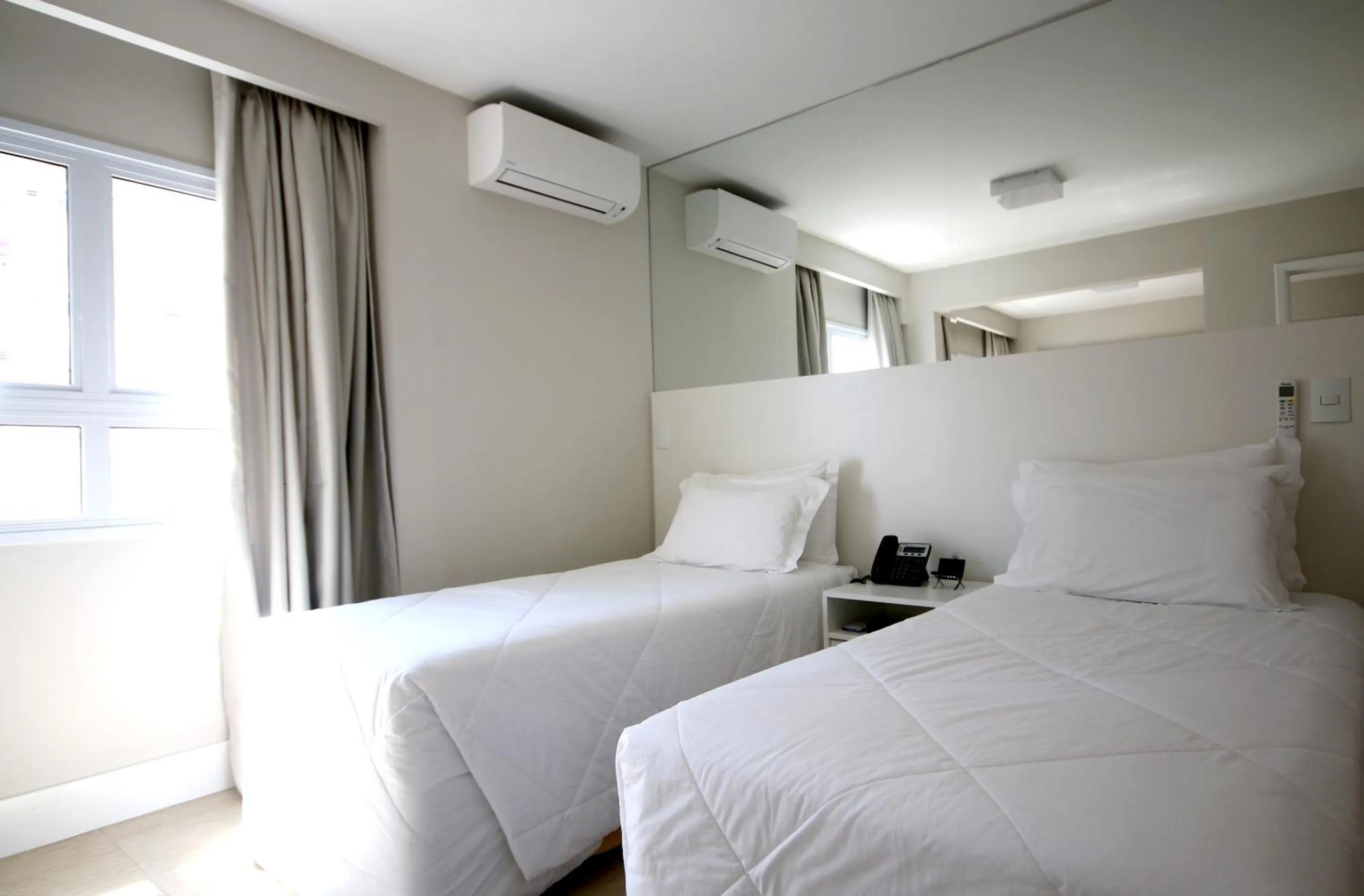 Photo of the whole room, Bed in Ez Aclimação Hotel