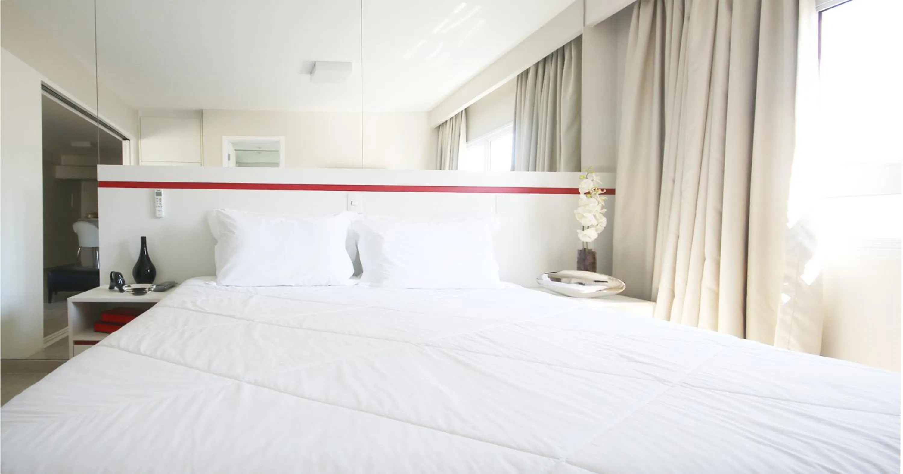 Bed in Ez Aclimação Hotel