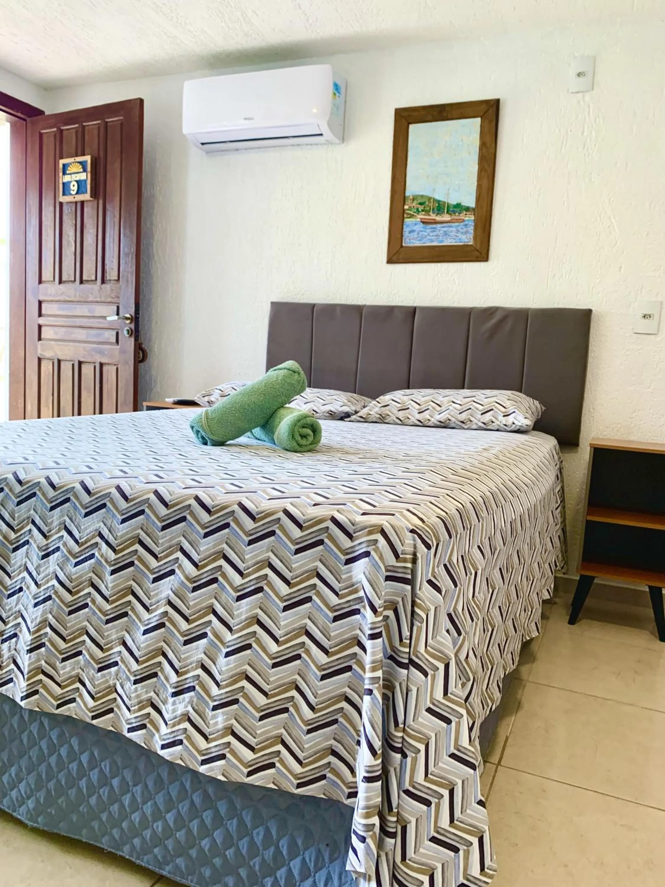 Bed in Pousada Lagoa Encantada