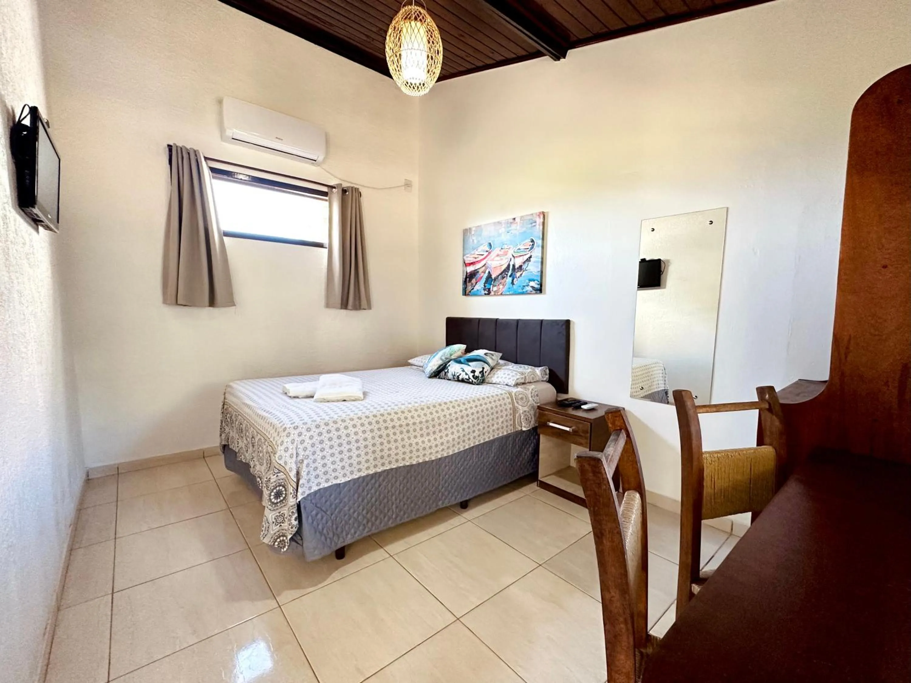 Bed in Pousada Lagoa Encantada