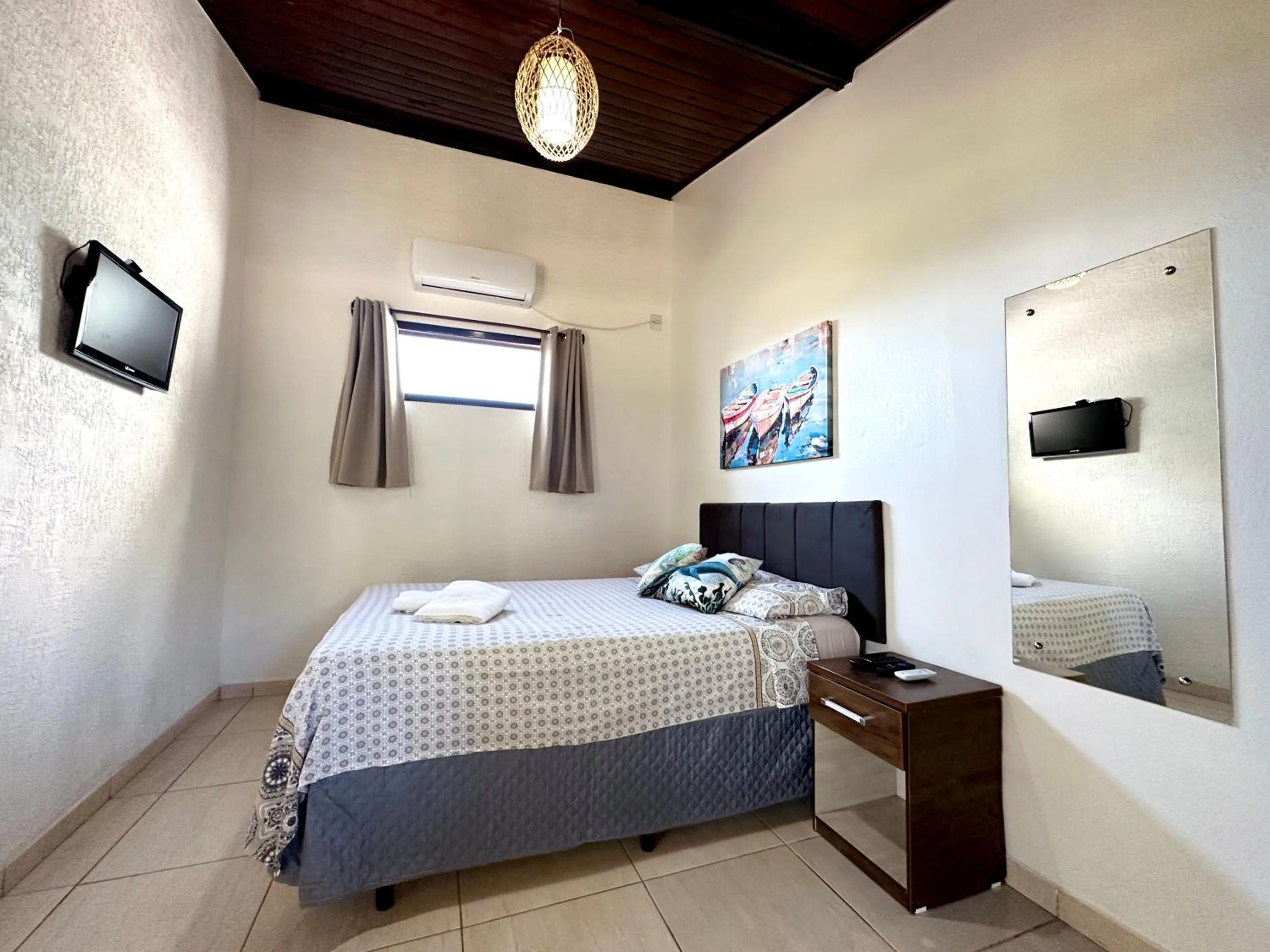 Bed in Pousada Lagoa Encantada