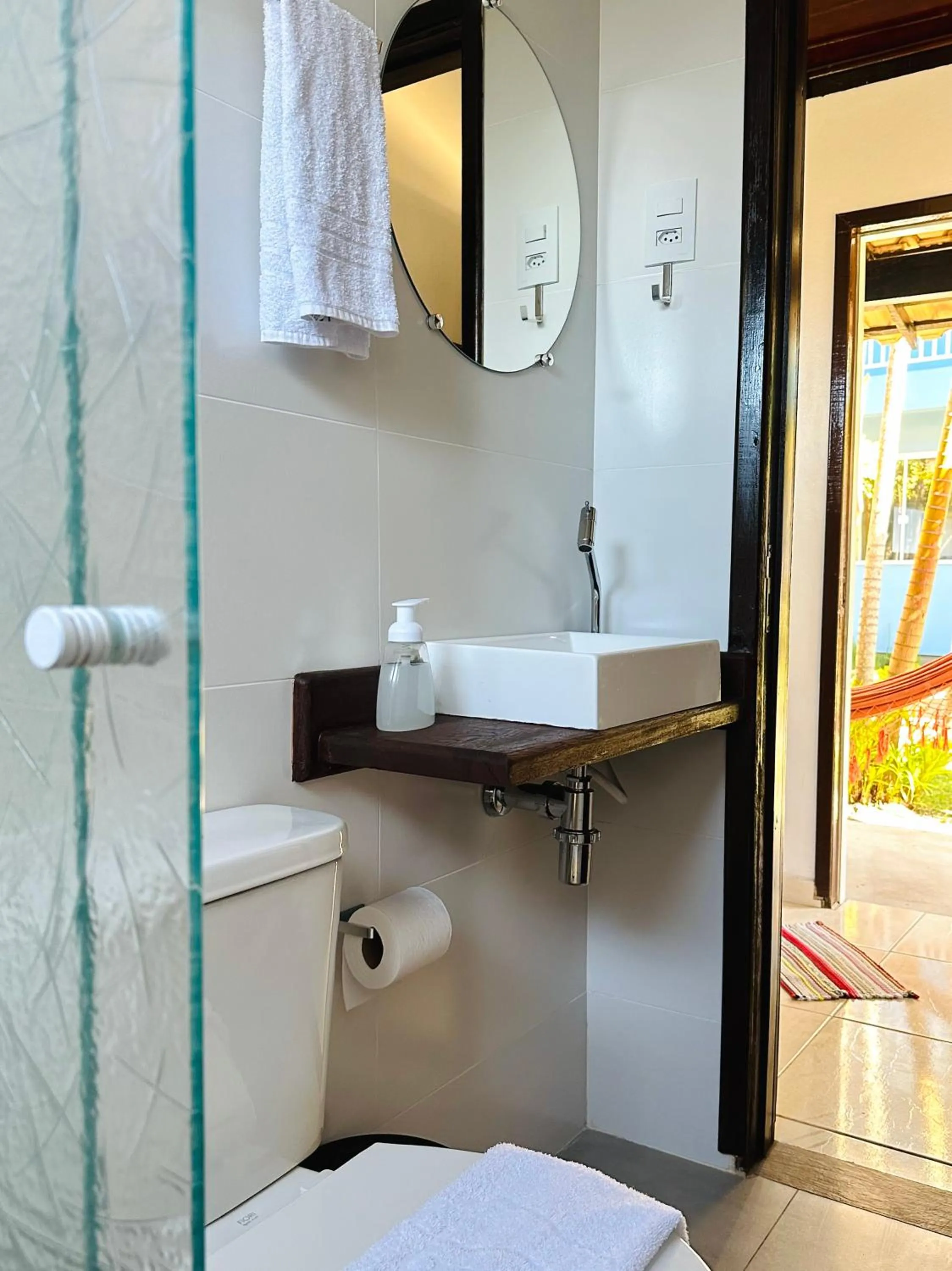 Shower in Pousada Lagoa Encantada