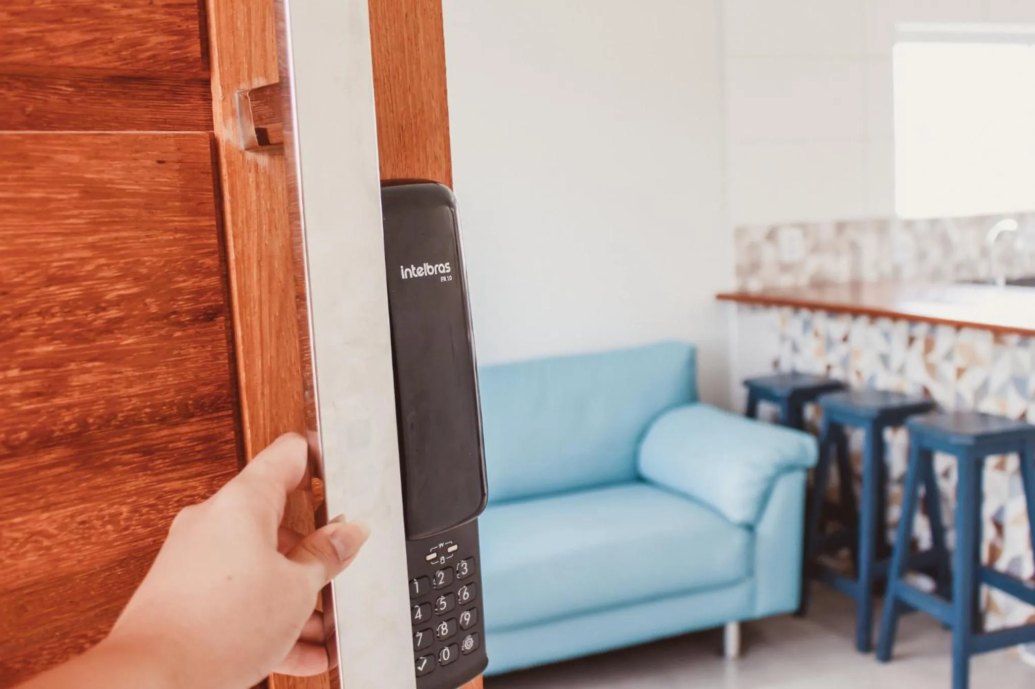 Seating area in Pousada Lagoa Encantada