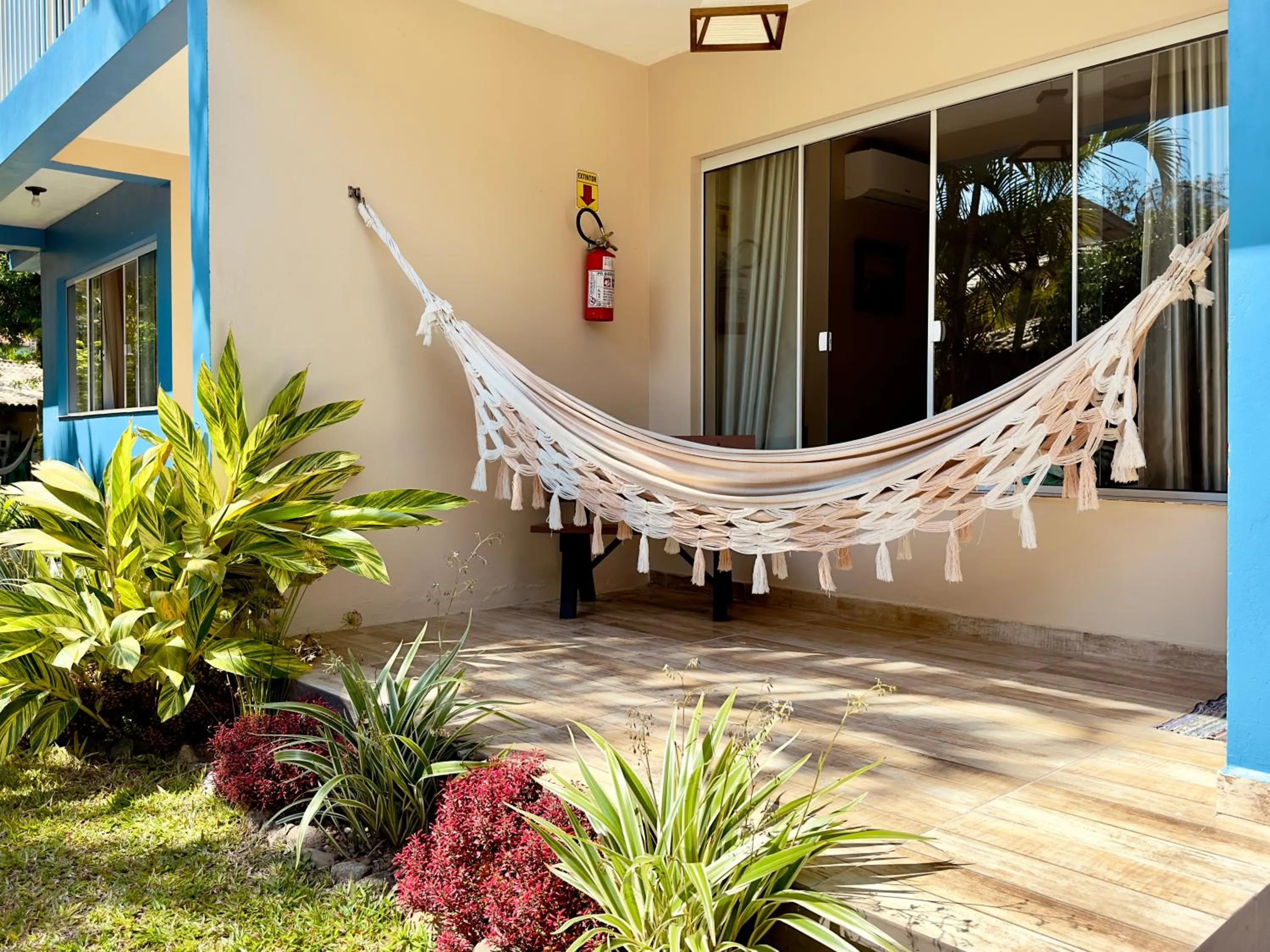 Patio in Pousada Lagoa Encantada