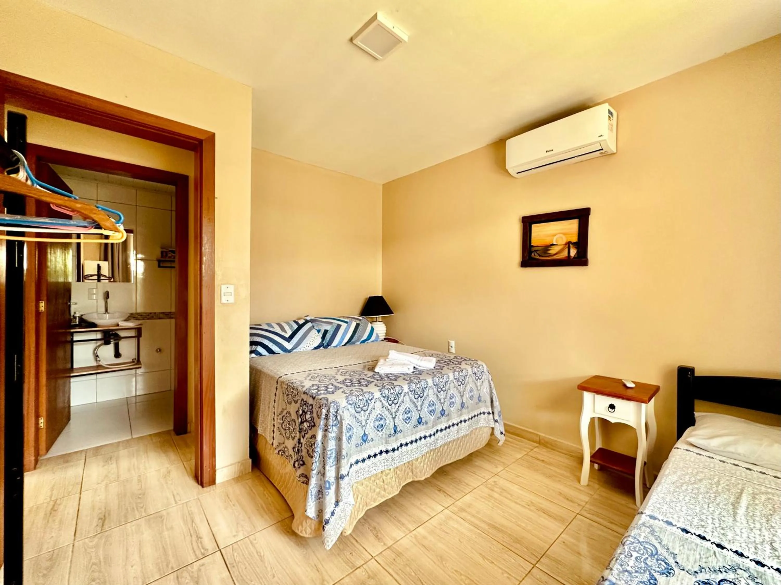 Bed in Pousada Lagoa Encantada