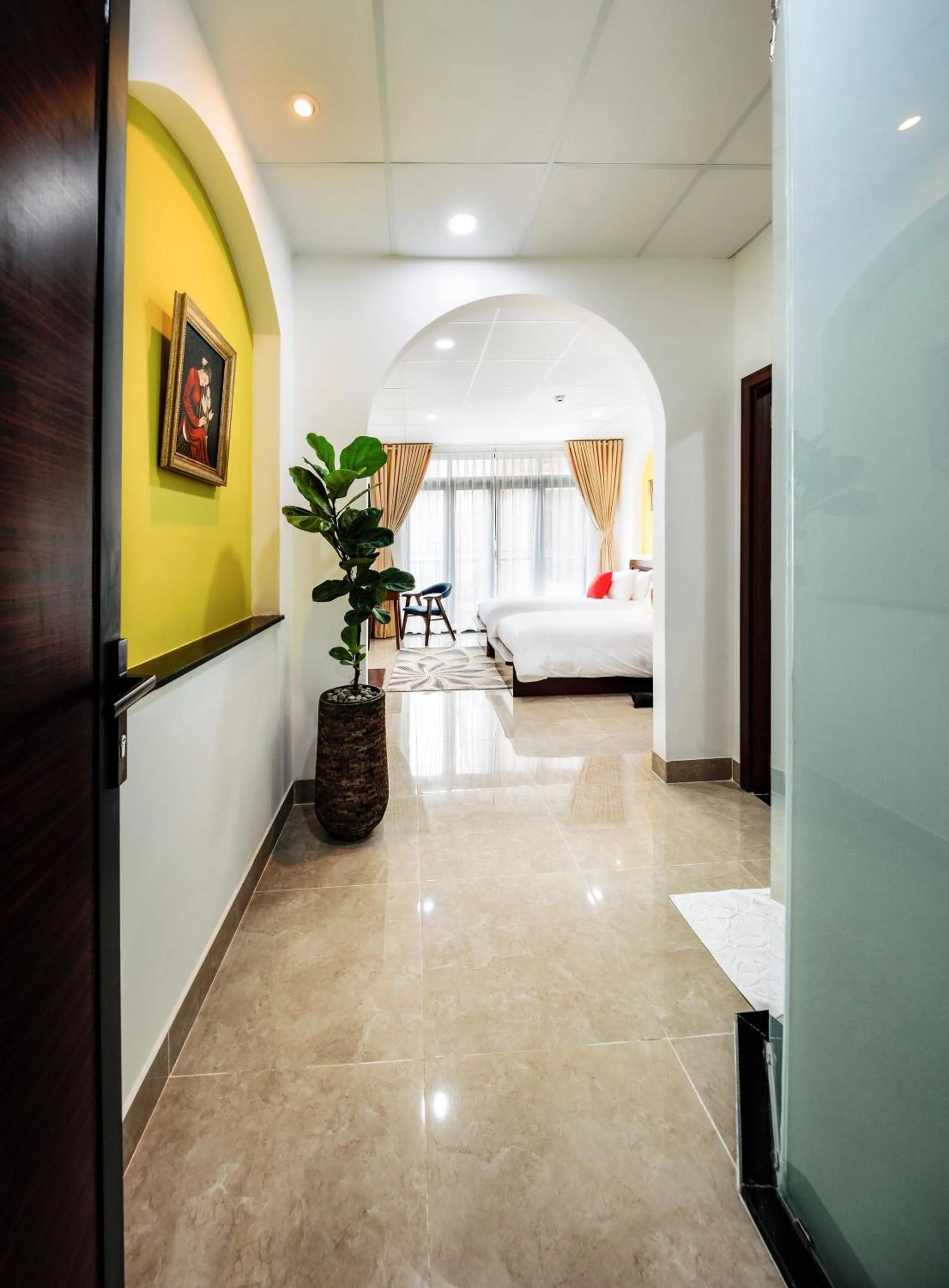 Bedroom in Chez Mimosa Petite - Free Laundry