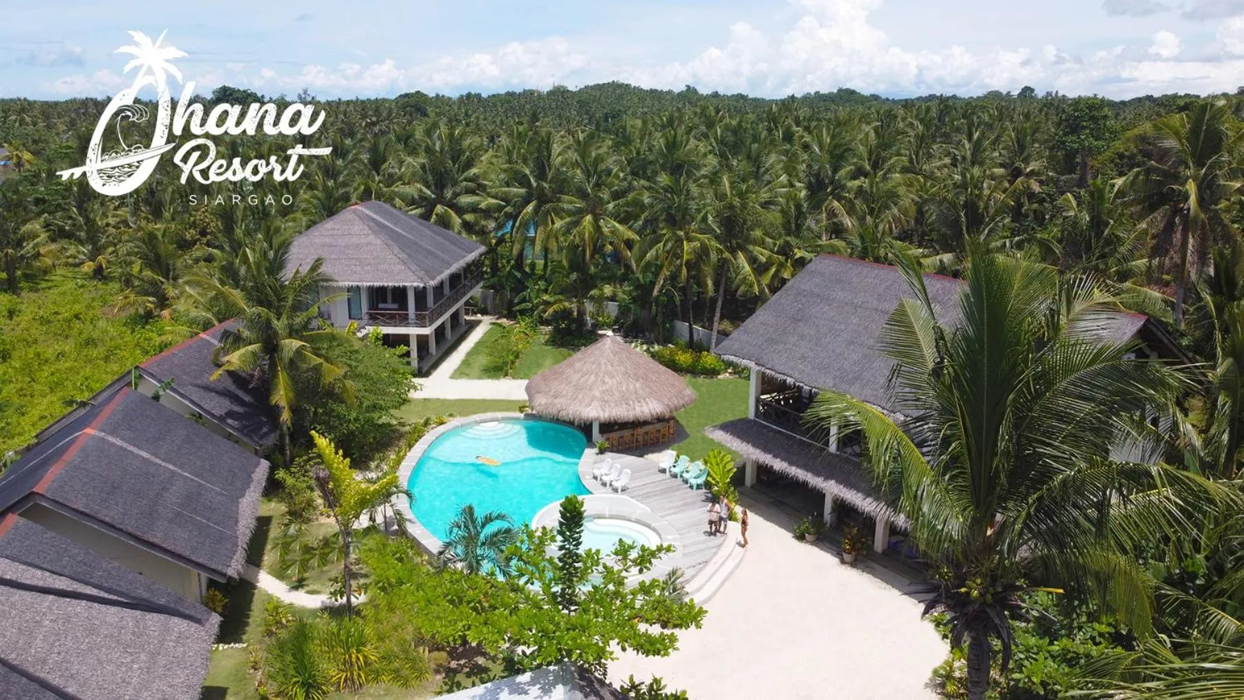 Bird's eye view in Ohana Resort Siargao