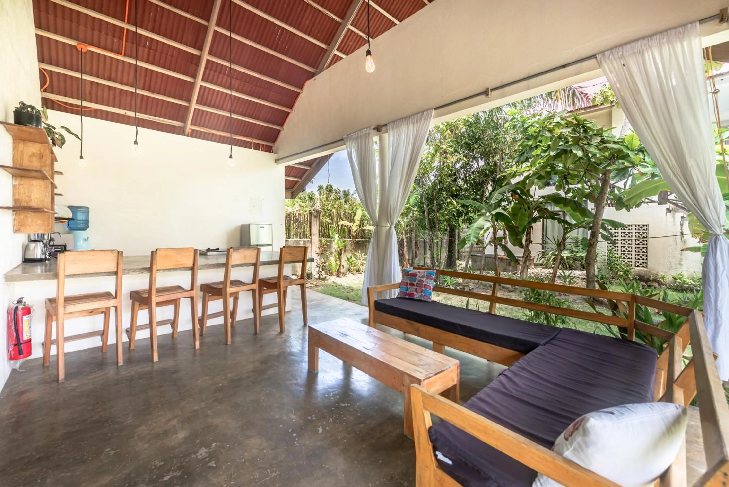 Patio in Ohana Resort Siargao