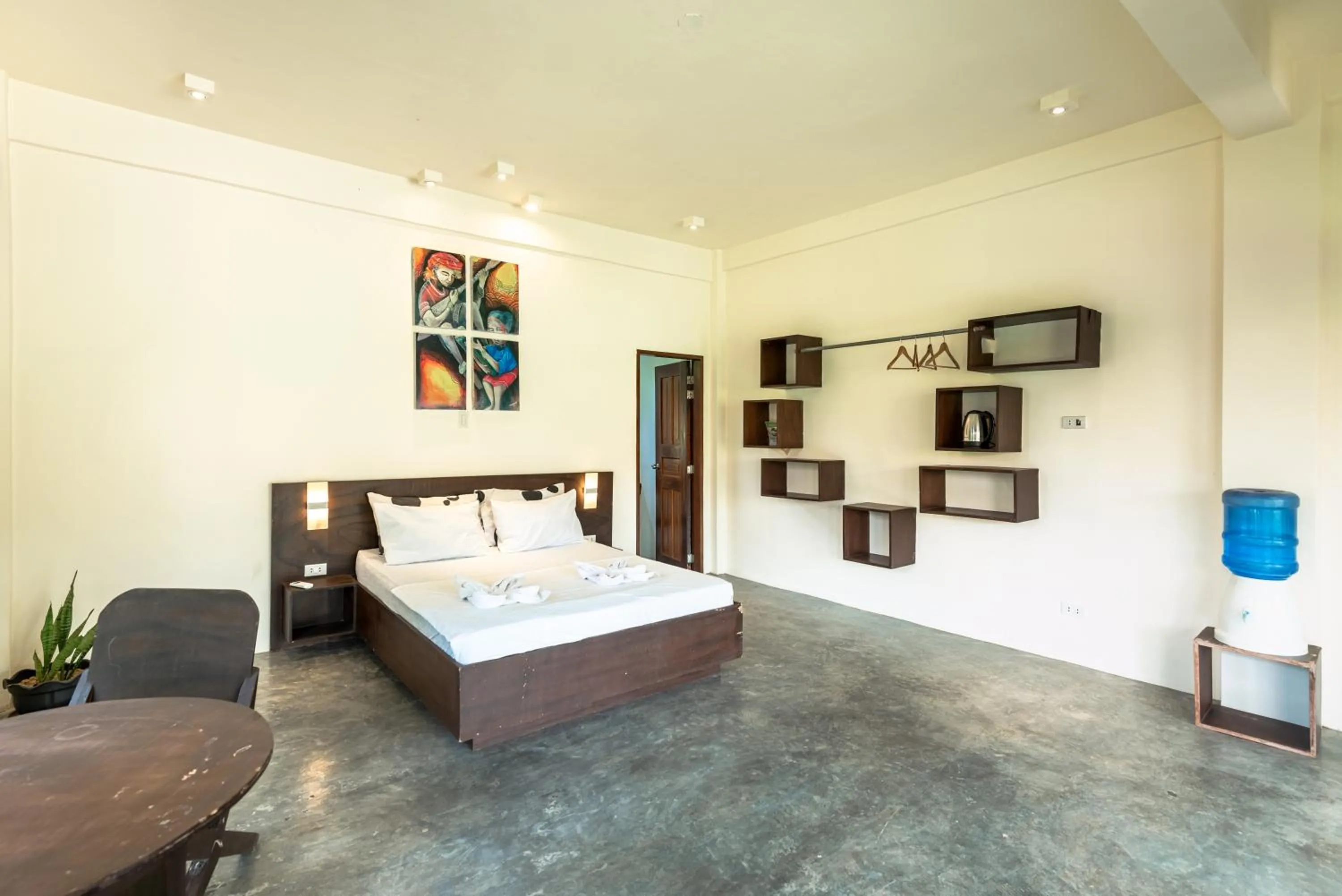 Bed in Ohana Resort Siargao