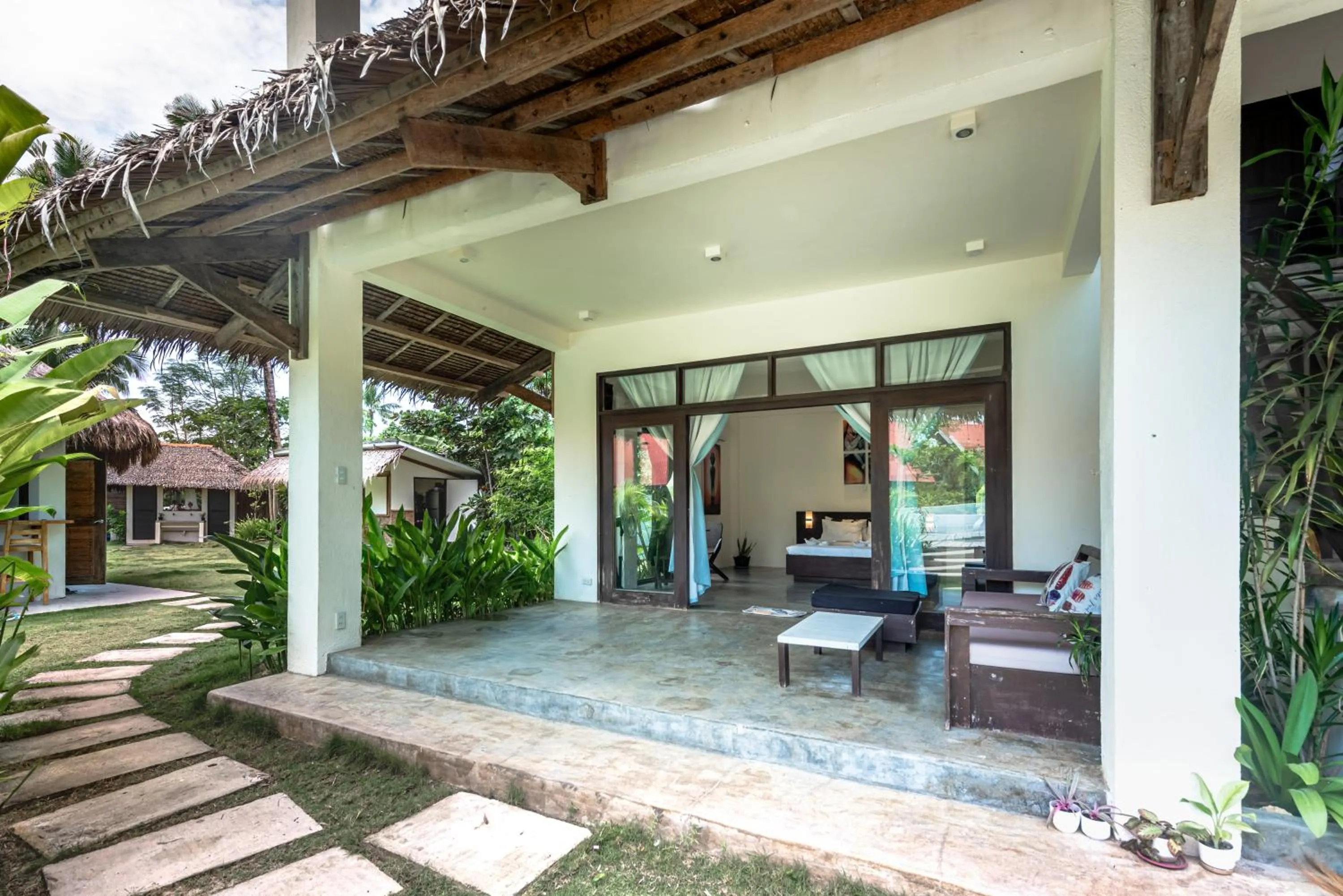 Patio in Ohana Resort Siargao