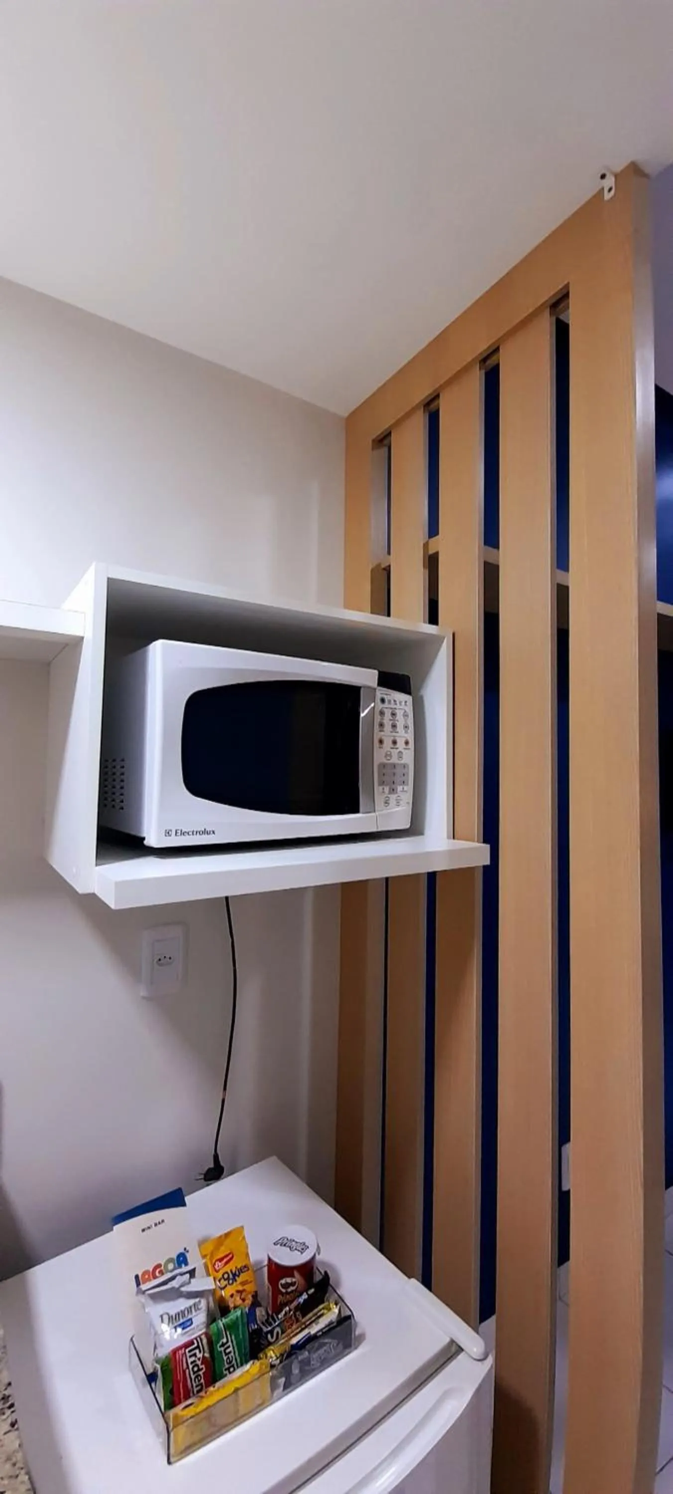 microwave in Lagoa Quente Hotel - LAGOA OFICIAL