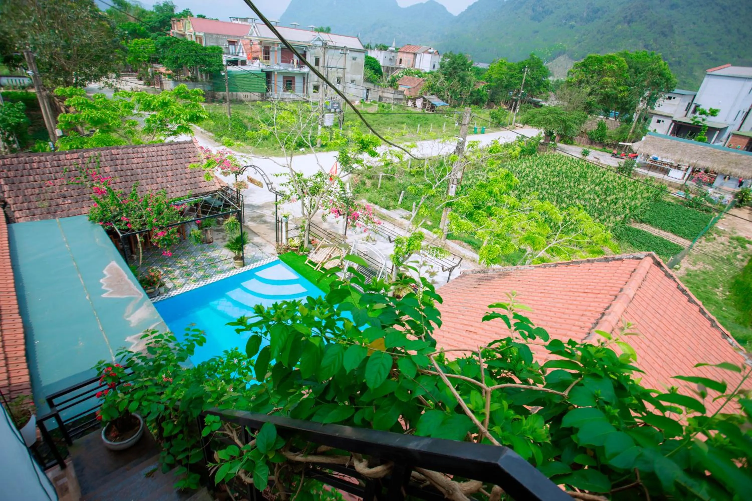 Bird's eye view in Phong Nha Ecolodge Homestay & Tours - Mountain View