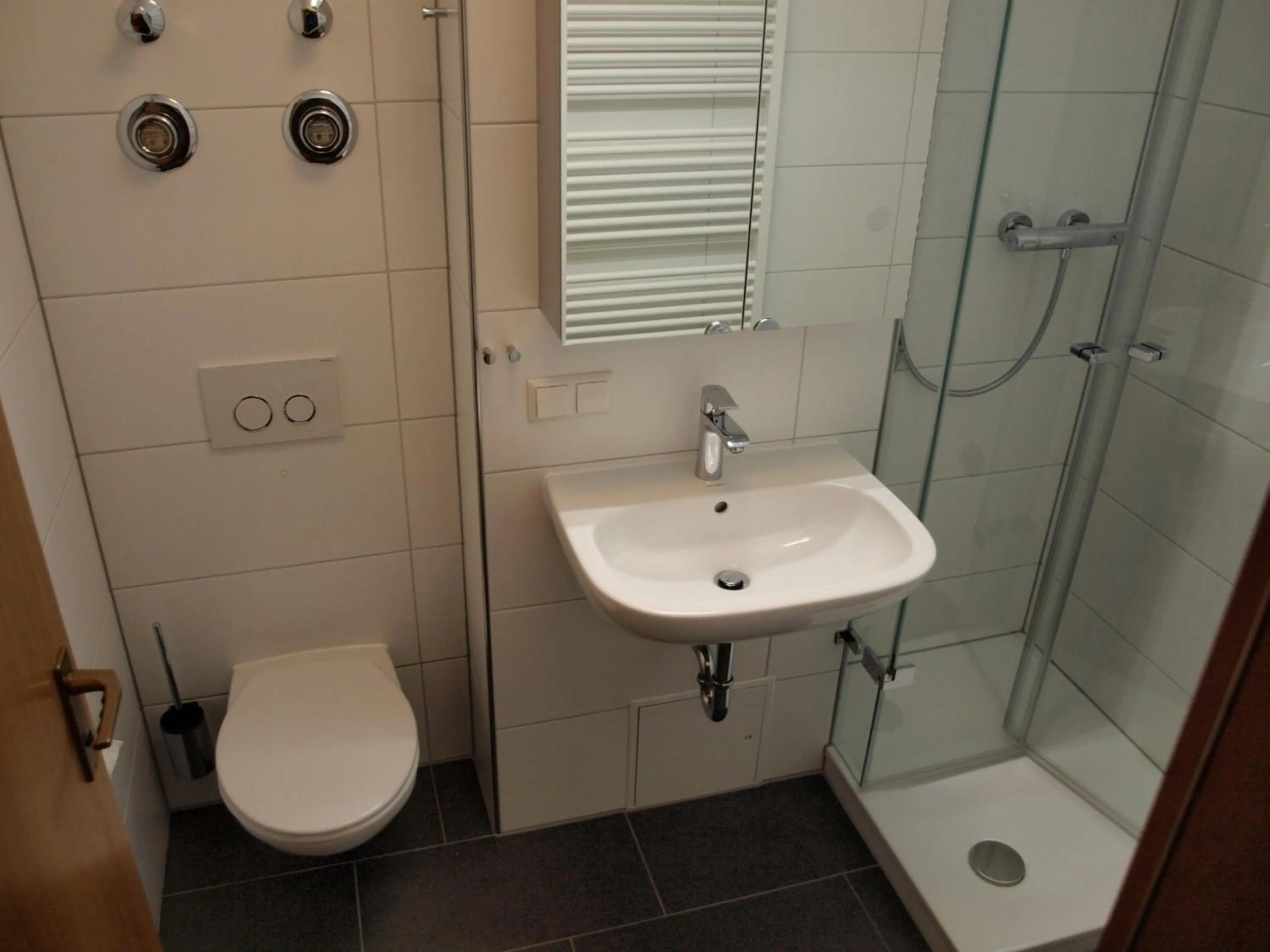 Bathroom in Sonnenpark, Ihr Bett im Allgäu
