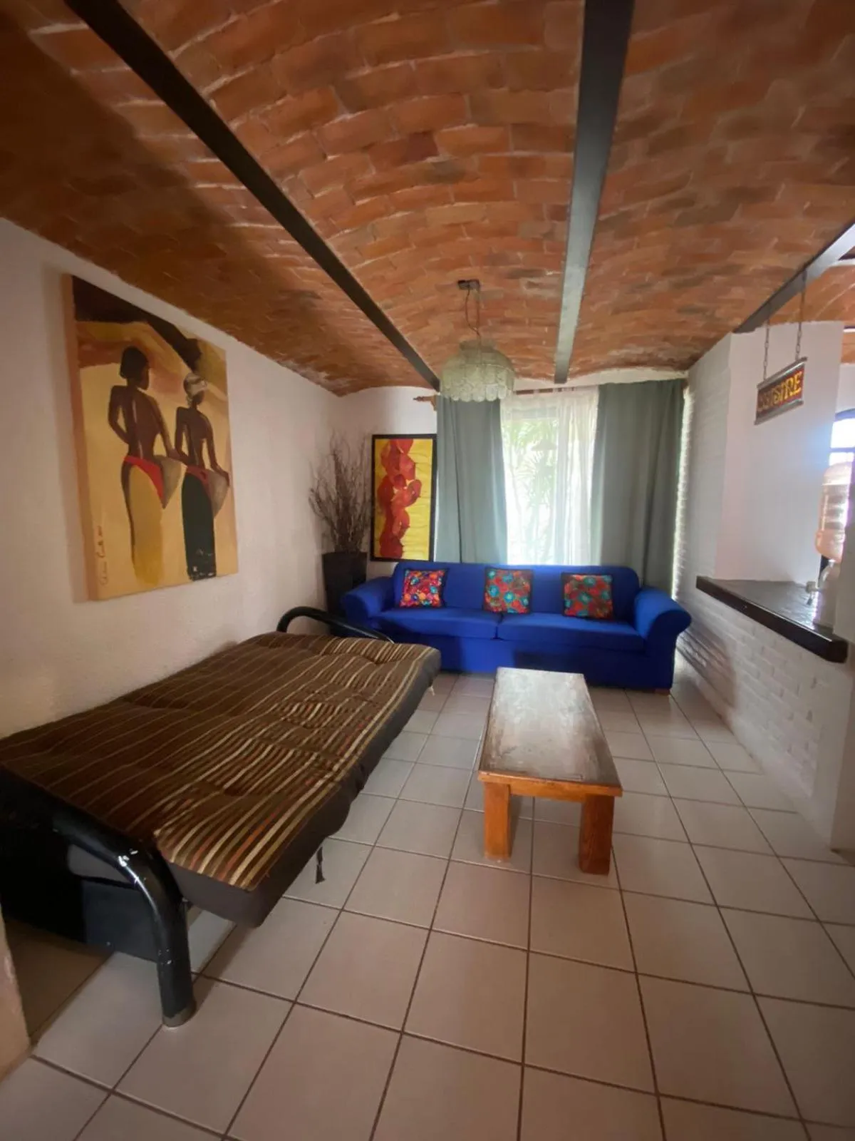 Seating area, Bed in Hotel Villas Ajijic, Ajijic Chapala Jalisco