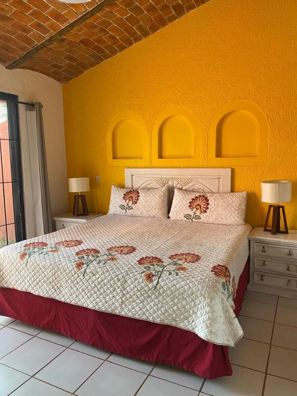 Photo of the whole room, Bed in Hotel Villas Ajijic, Ajijic Chapala Jalisco