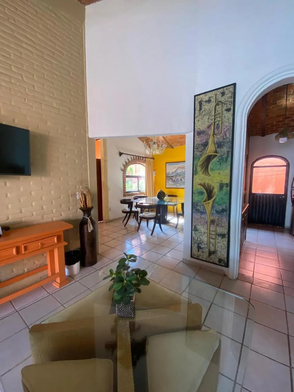 Seating area in Hotel Villas Ajijic, Ajijic Chapala Jalisco