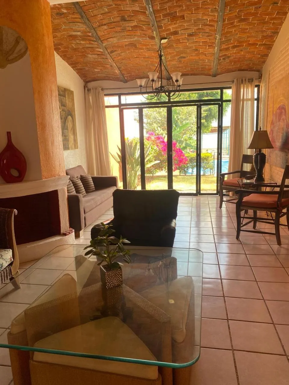 Seating area in Hotel Villas Ajijic, Ajijic Chapala Jalisco