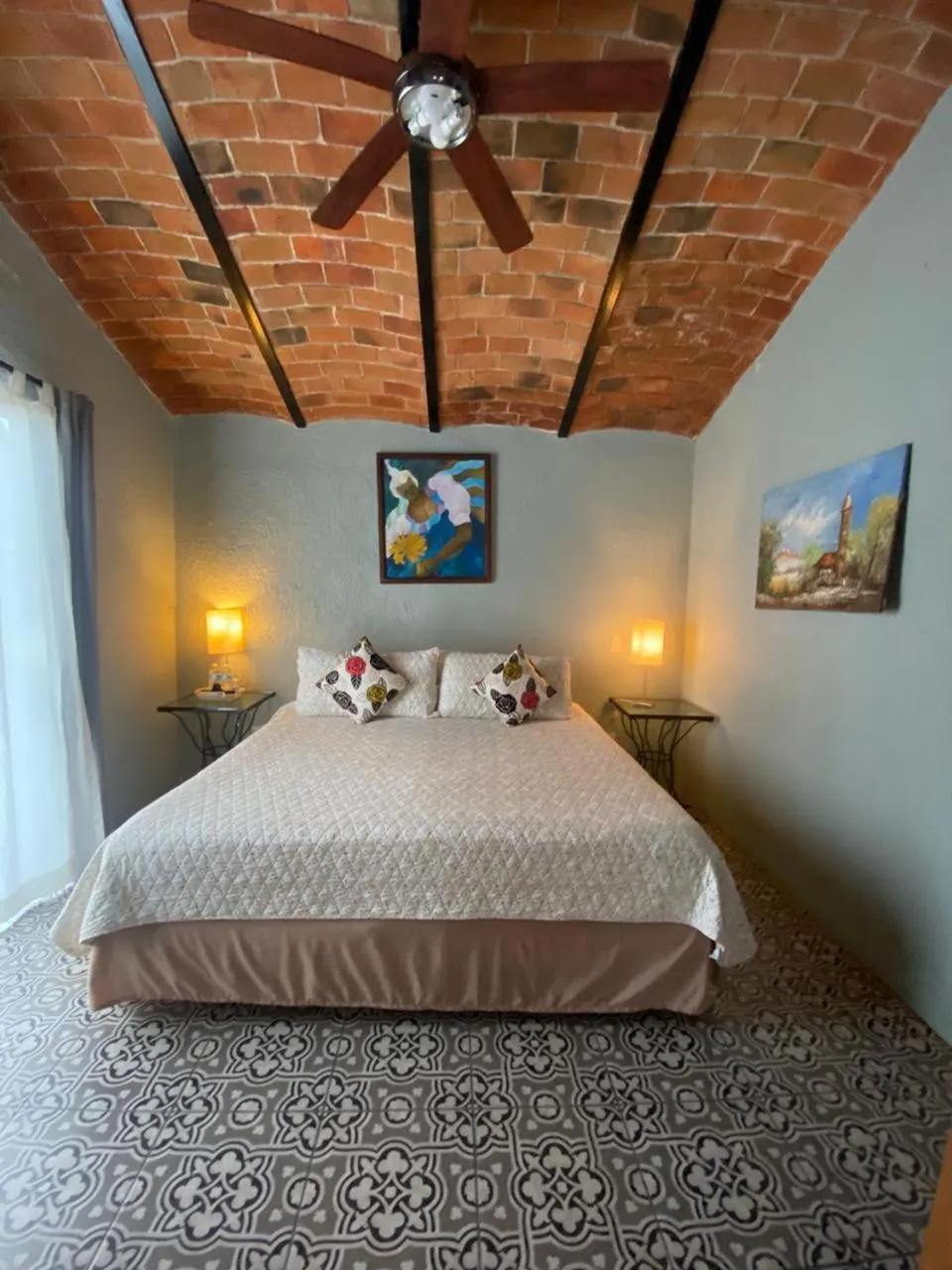 Bed in Hotel Villas Ajijic, Ajijic Chapala Jalisco