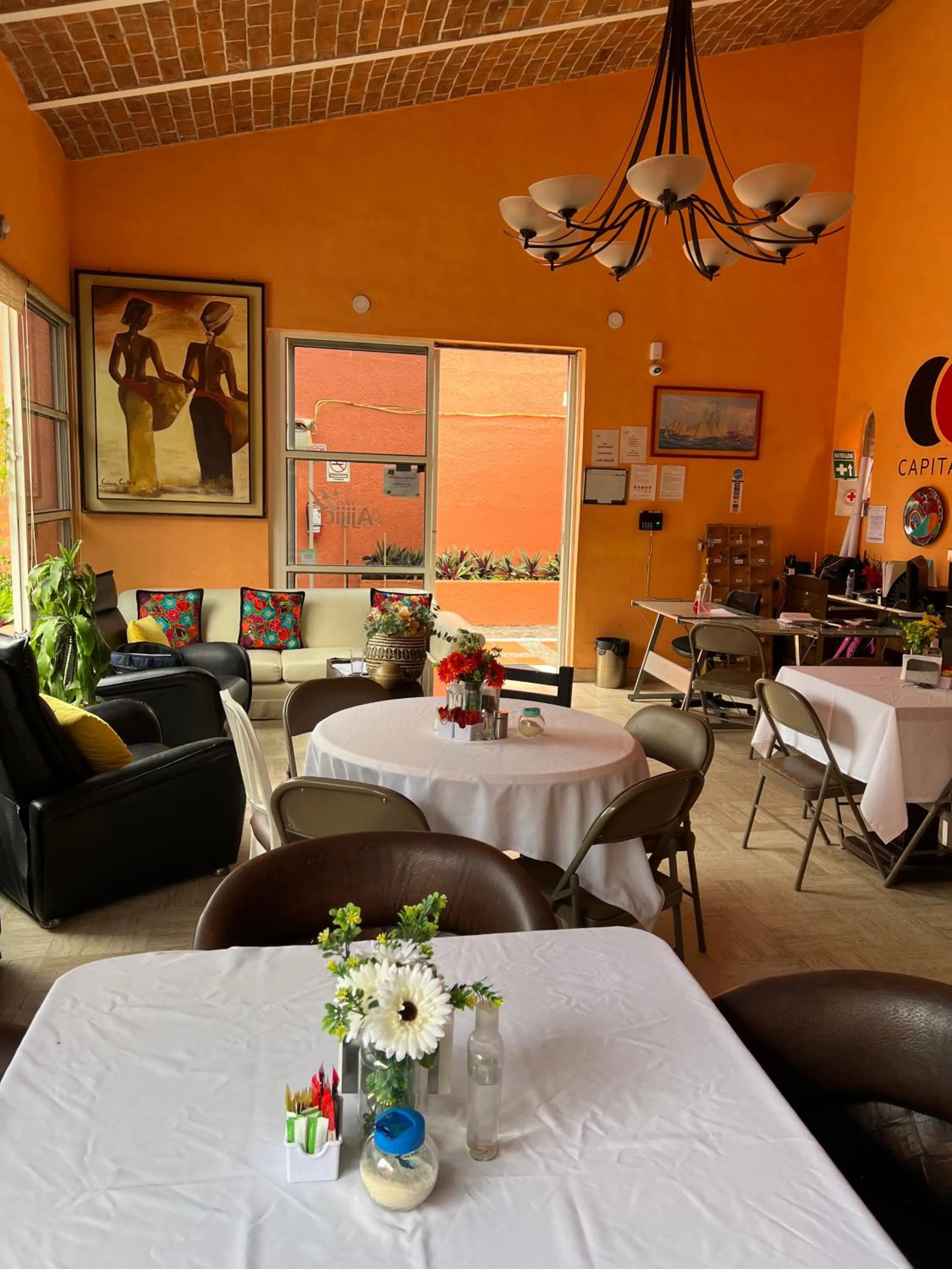 Breakfast in Hotel Villas Ajijic, Ajijic Chapala Jalisco